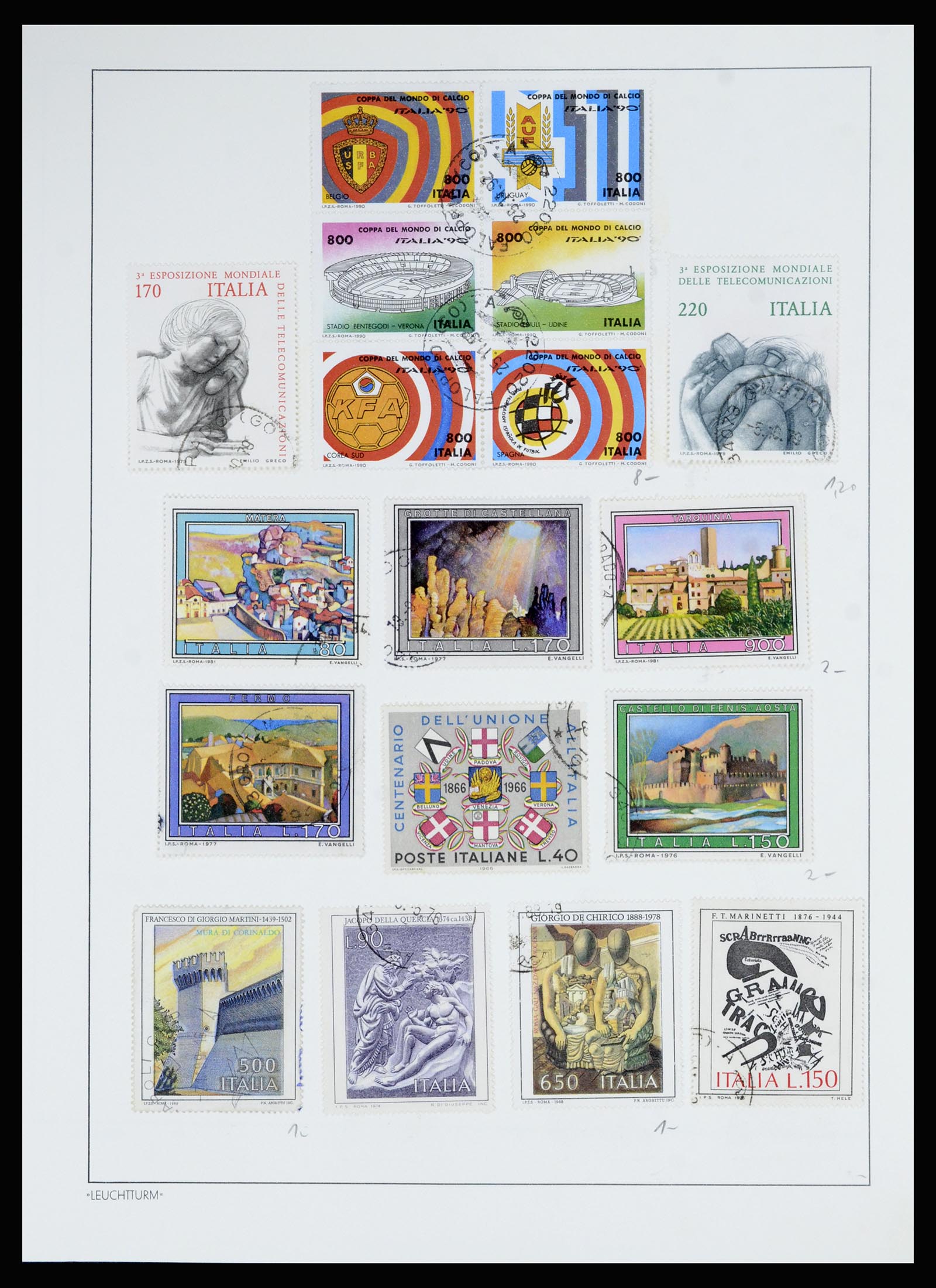 36927 045 - Stamp collection 36927 Italy and territories 1861-1980.
