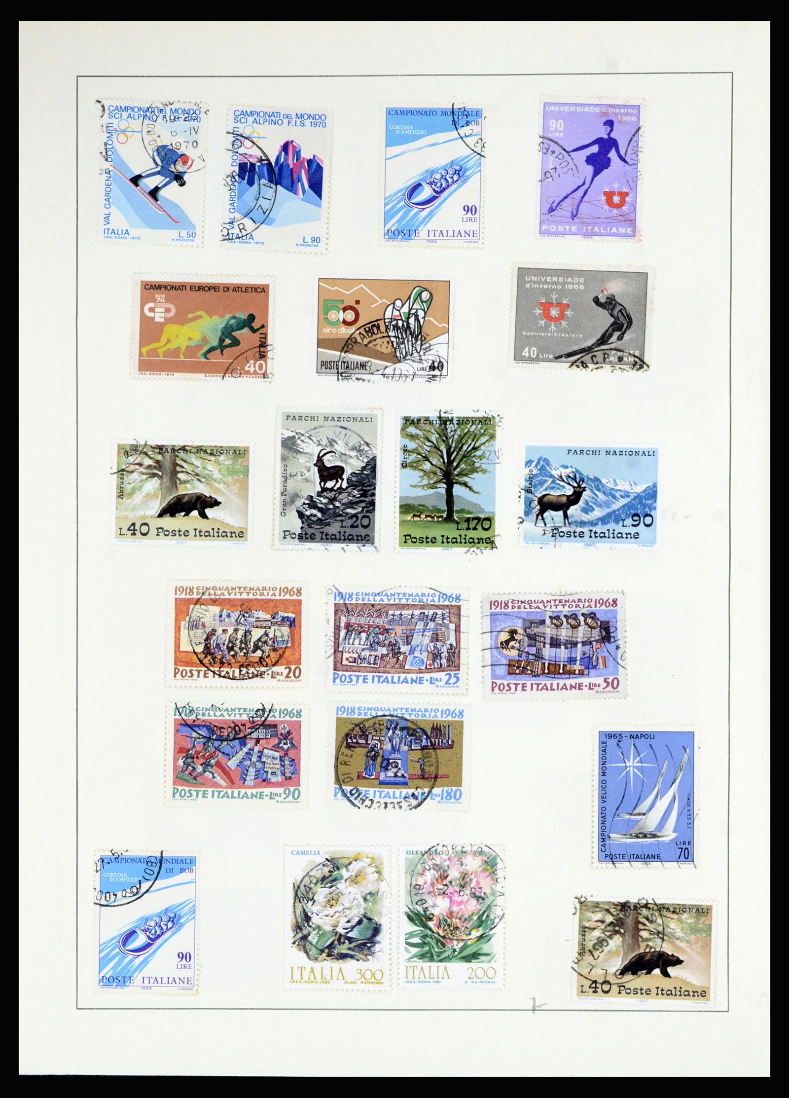 36927 049 - Postzegelverzameling 36927 Italië en gebieden 1861-1980.