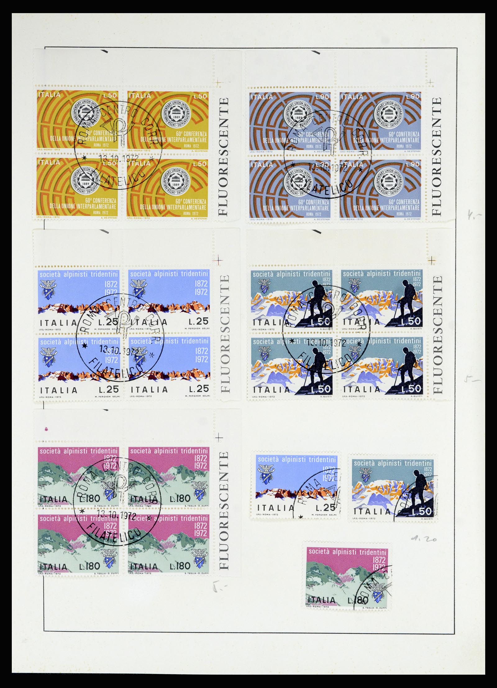 36927 056 - Stamp collection 36927 Italy and territories 1861-1980.