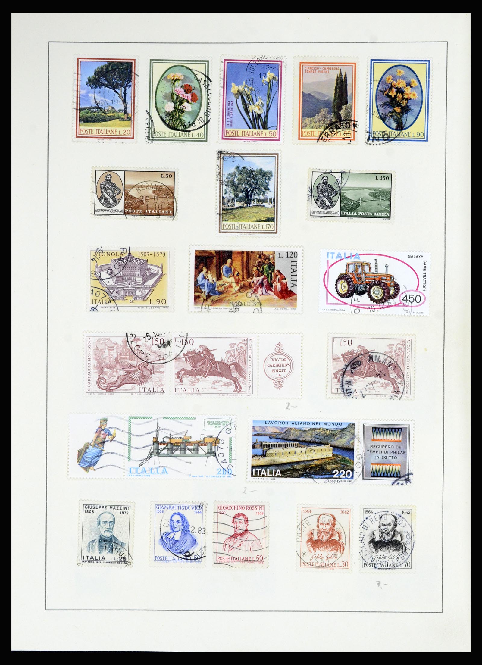 36927 057 - Postzegelverzameling 36927 Italië en gebieden 1861-1980.