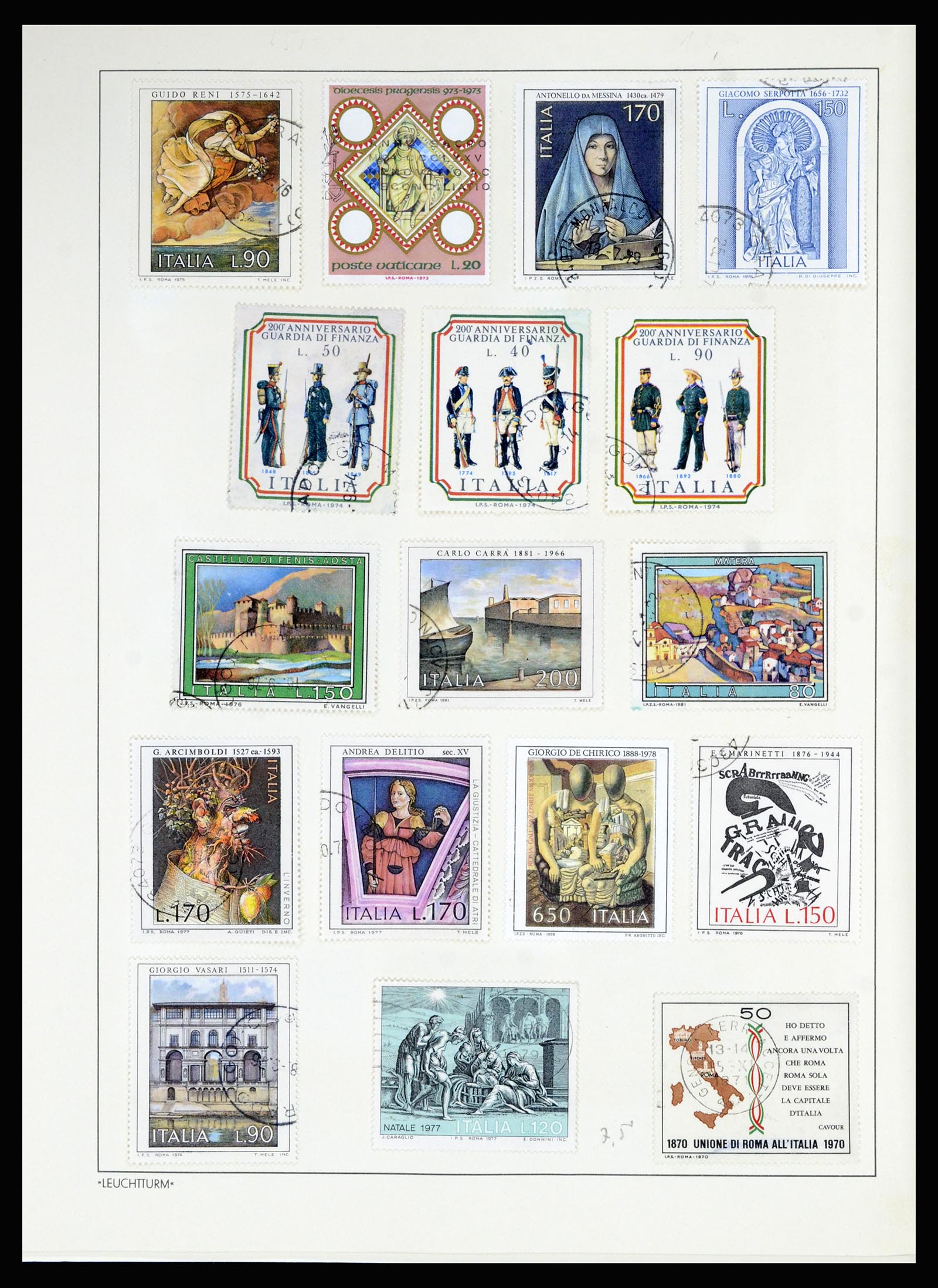 36927 059 - Postzegelverzameling 36927 Italië en gebieden 1861-1980.
