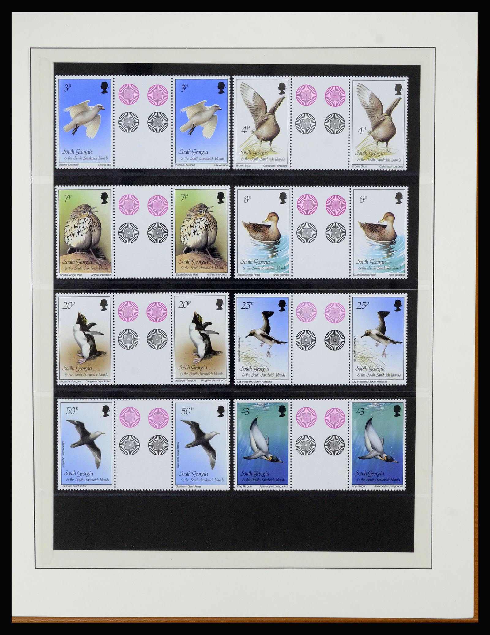 36929 030 - Postzegelverzameling 36929 Falkland Islands dependencies 1944-1997.