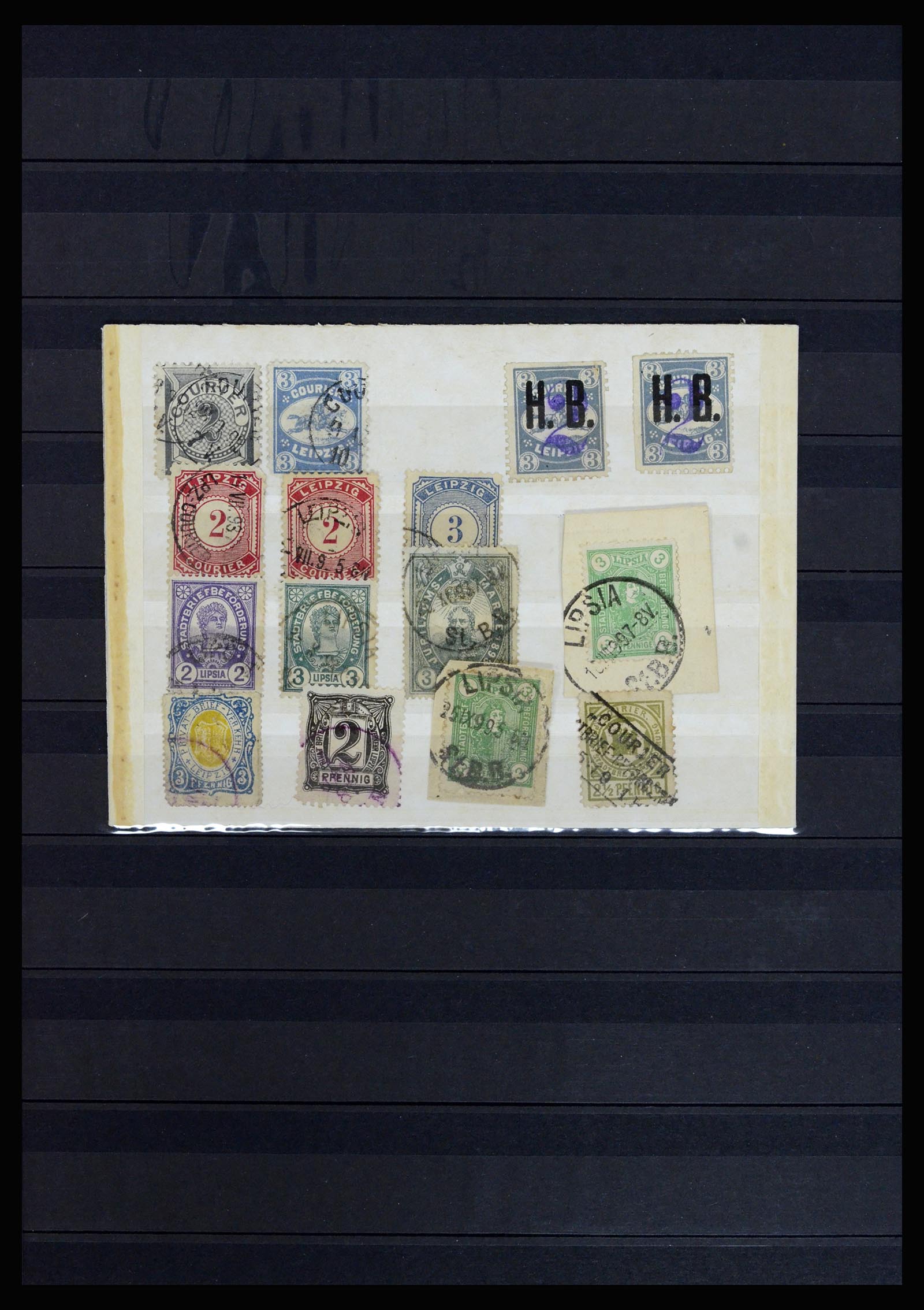 36932 029 - Postzegelverzameling 36932 Duitsland stadspost 1884-1900.