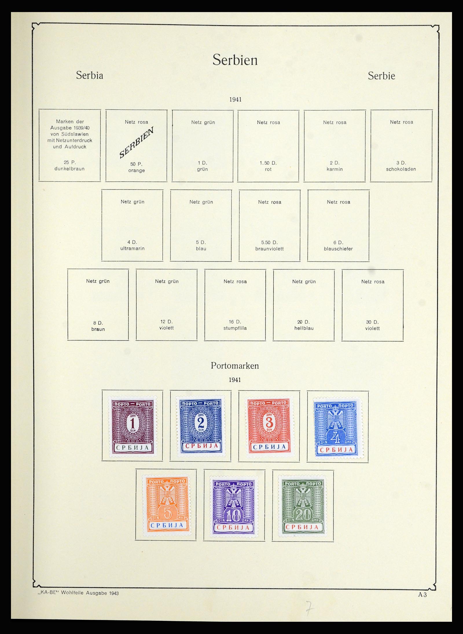 36939 032 - Stamp collection 36939 Serbia 1866-1942.