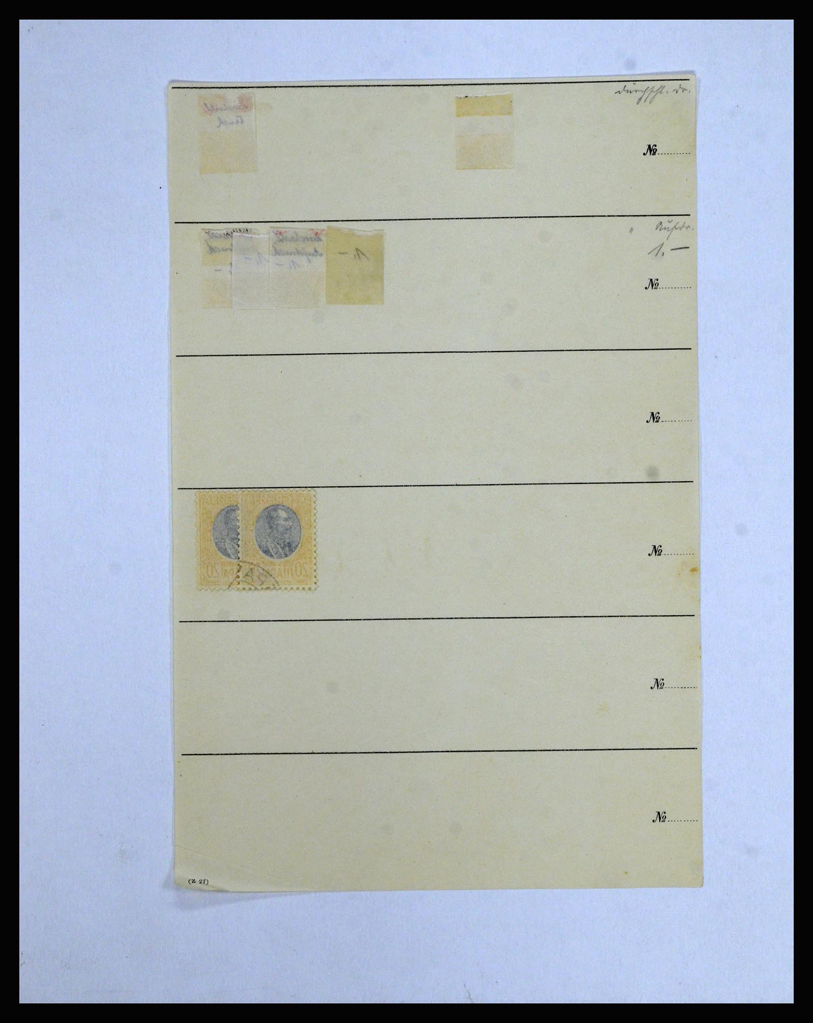 36939 053 - Postzegelverzameling 36939 Servië 1866-1942.