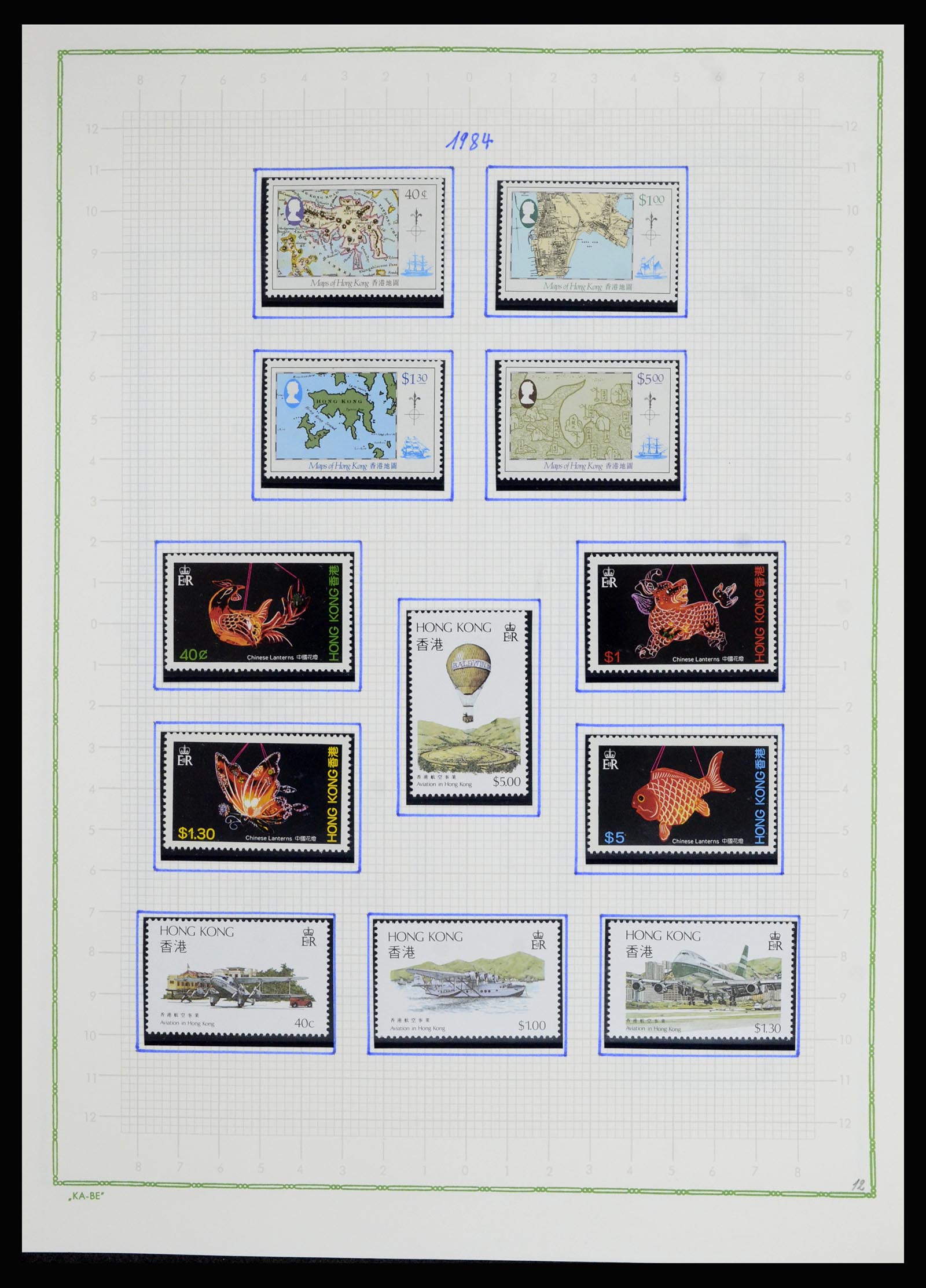 36942 036 - Postzegelverzameling 36942 Hongkong 1863-1997.