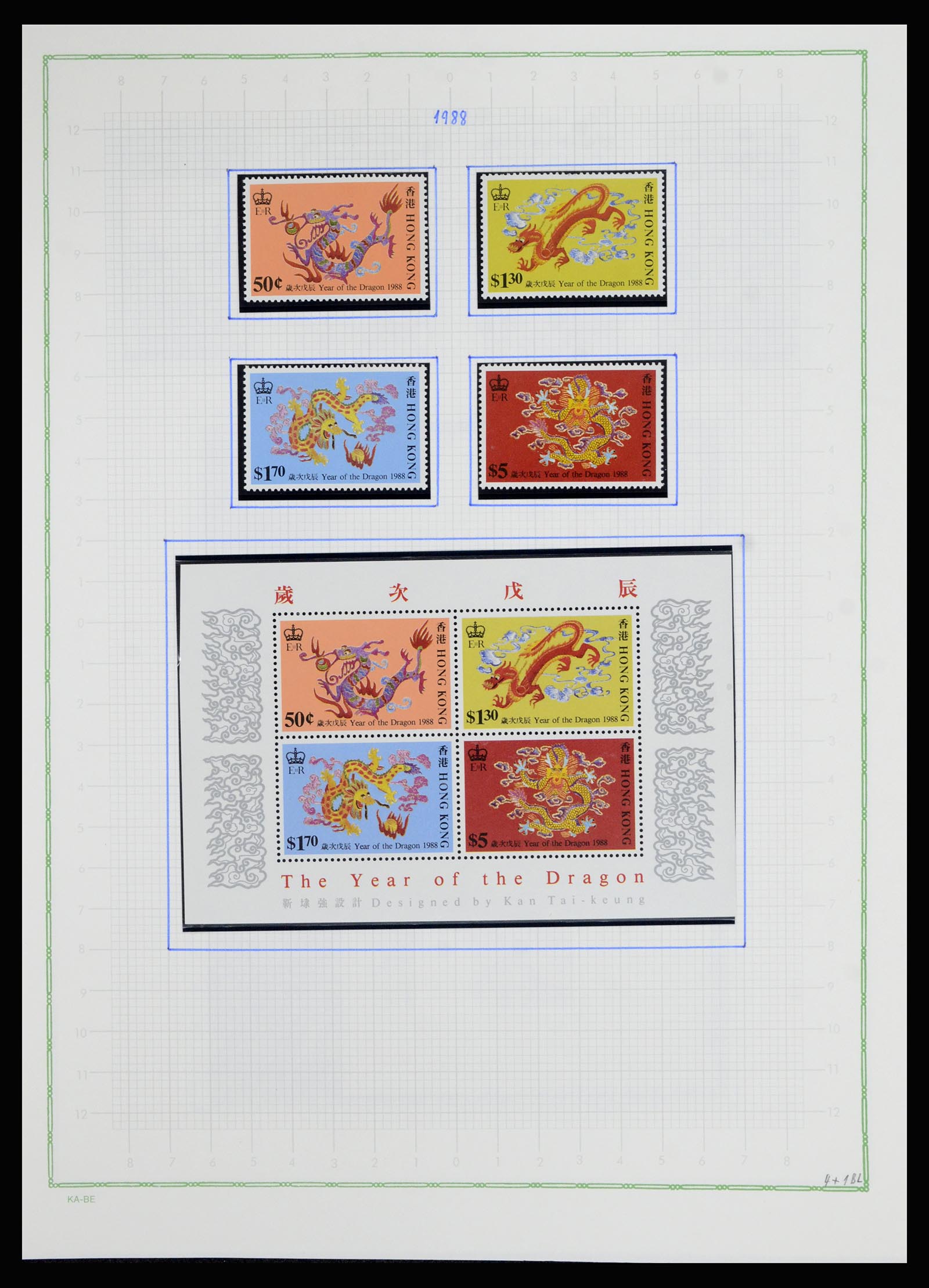 36942 049 - Postzegelverzameling 36942 Hongkong 1863-1997.