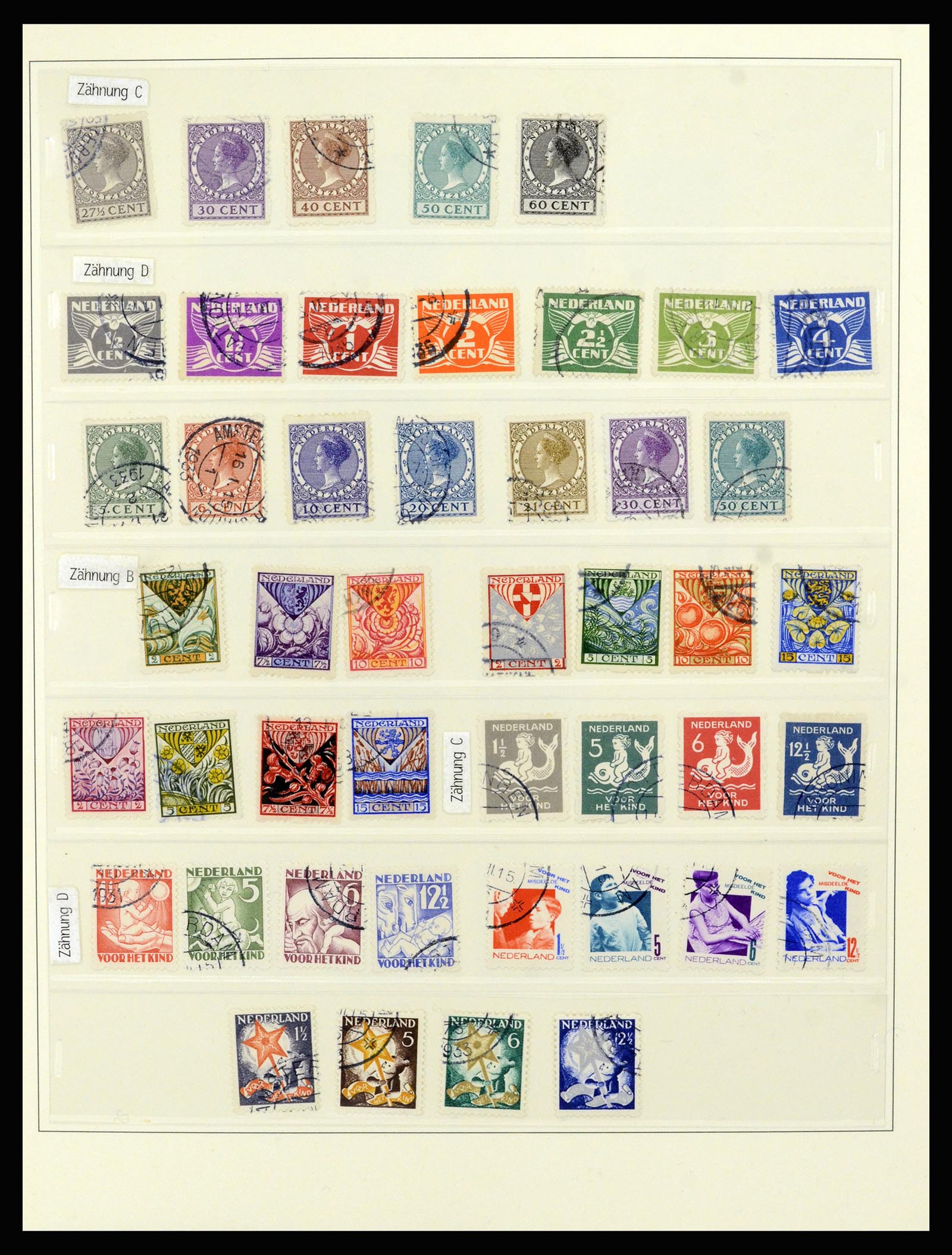 36960 009 - Postzegelverzameling 36960 Nederland 1852-1983.