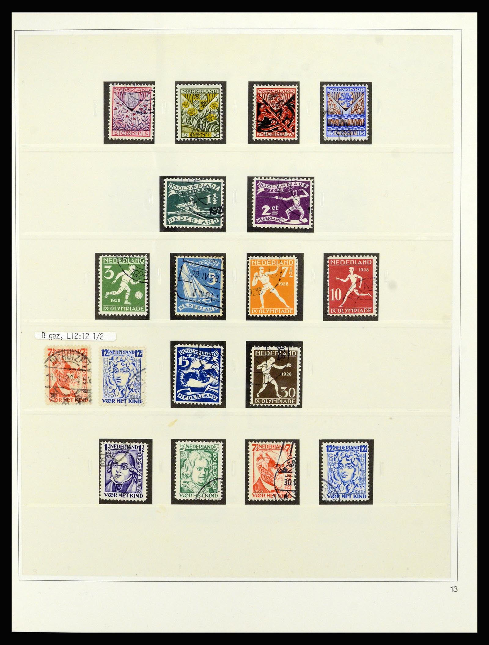 36960 010 - Postzegelverzameling 36960 Nederland 1852-1983.