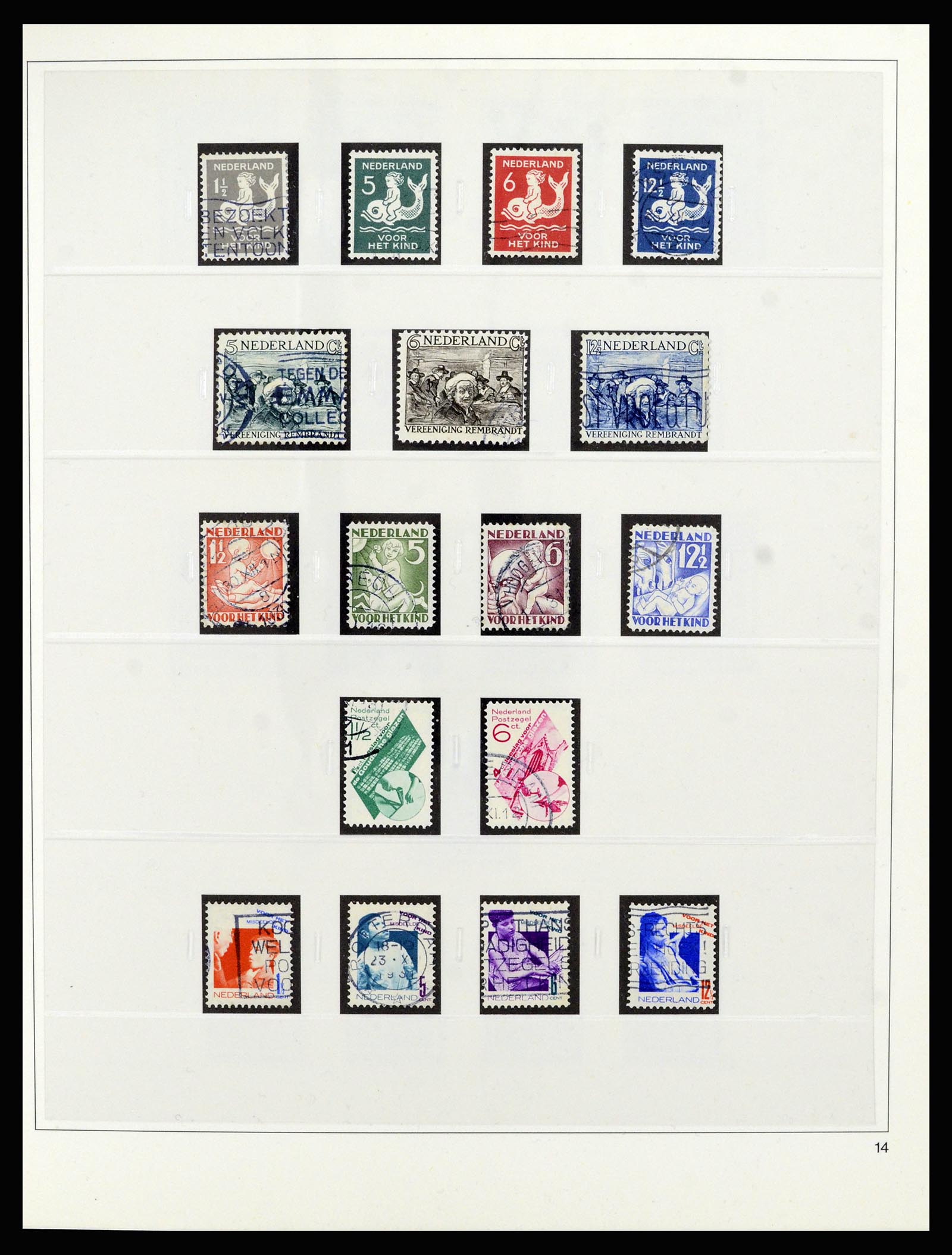 36960 011 - Postzegelverzameling 36960 Nederland 1852-1983.