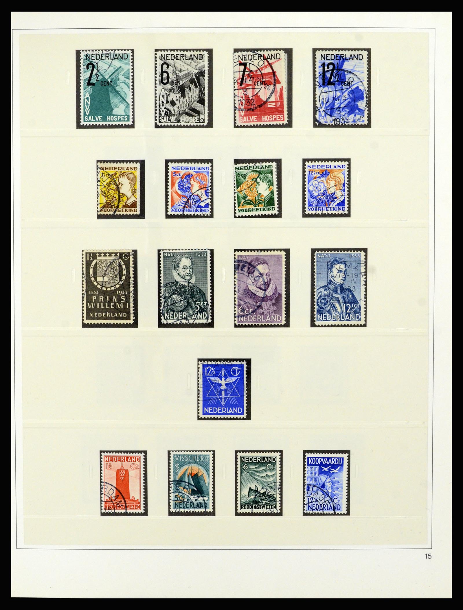 36960 012 - Postzegelverzameling 36960 Nederland 1852-1983.