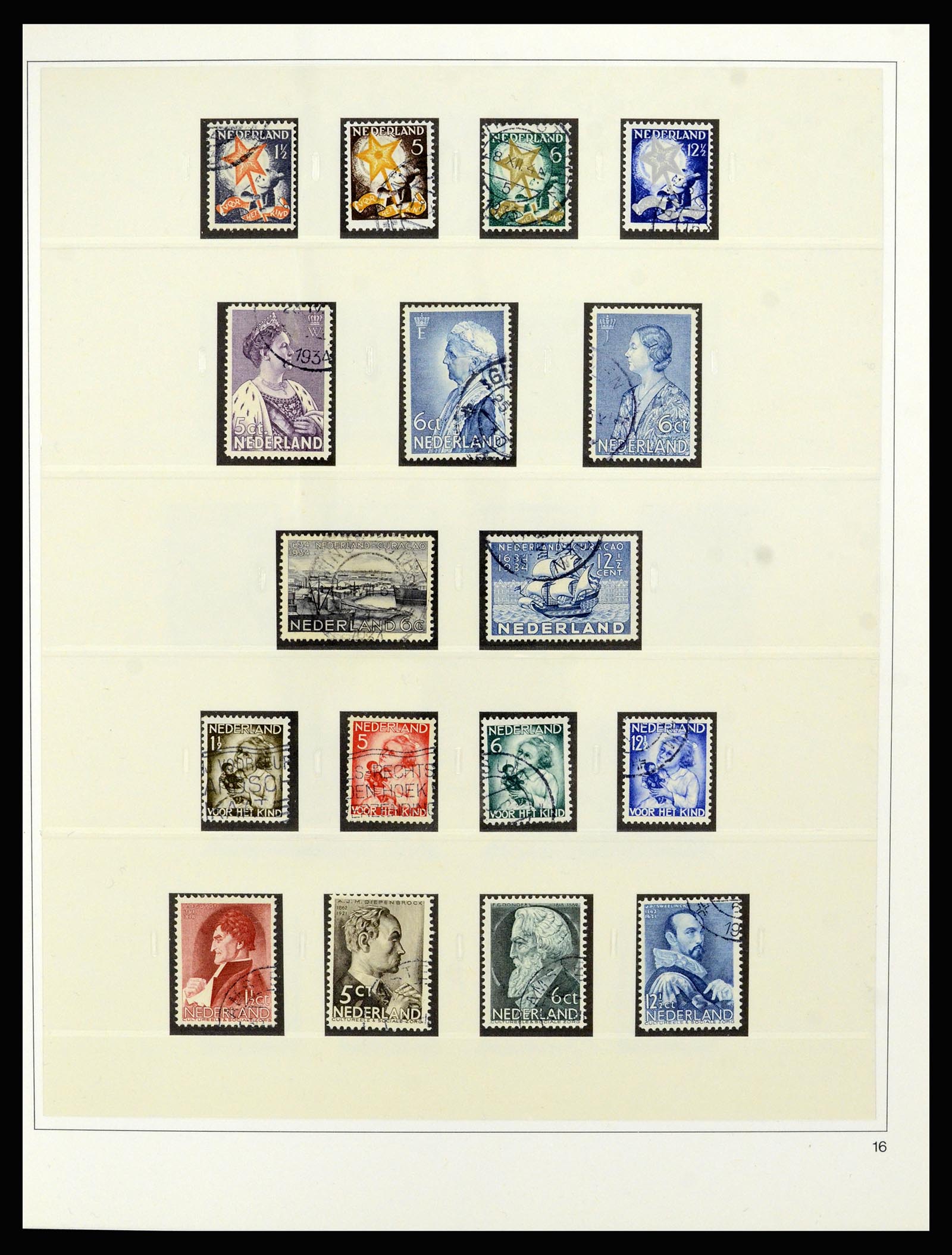 36960 013 - Postzegelverzameling 36960 Nederland 1852-1983.