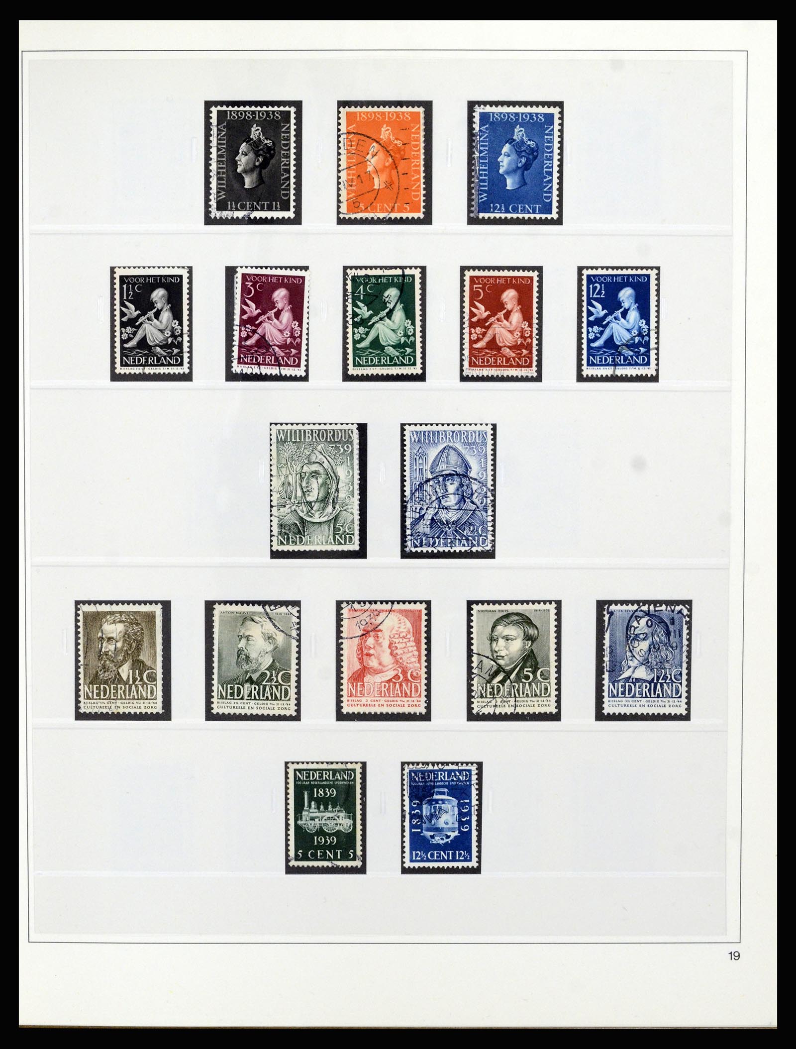 36960 016 - Postzegelverzameling 36960 Nederland 1852-1983.