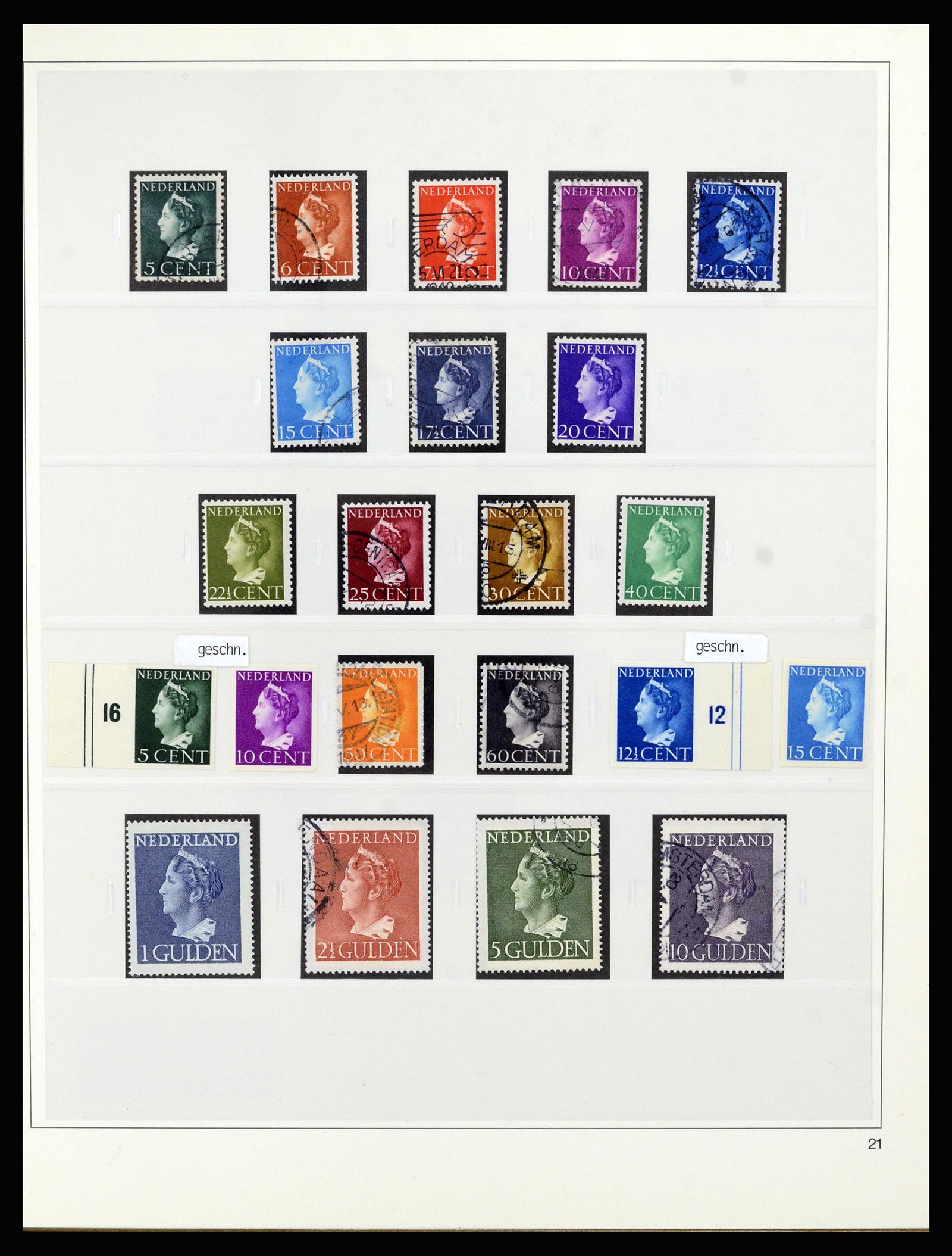 36960 018 - Postzegelverzameling 36960 Nederland 1852-1983.