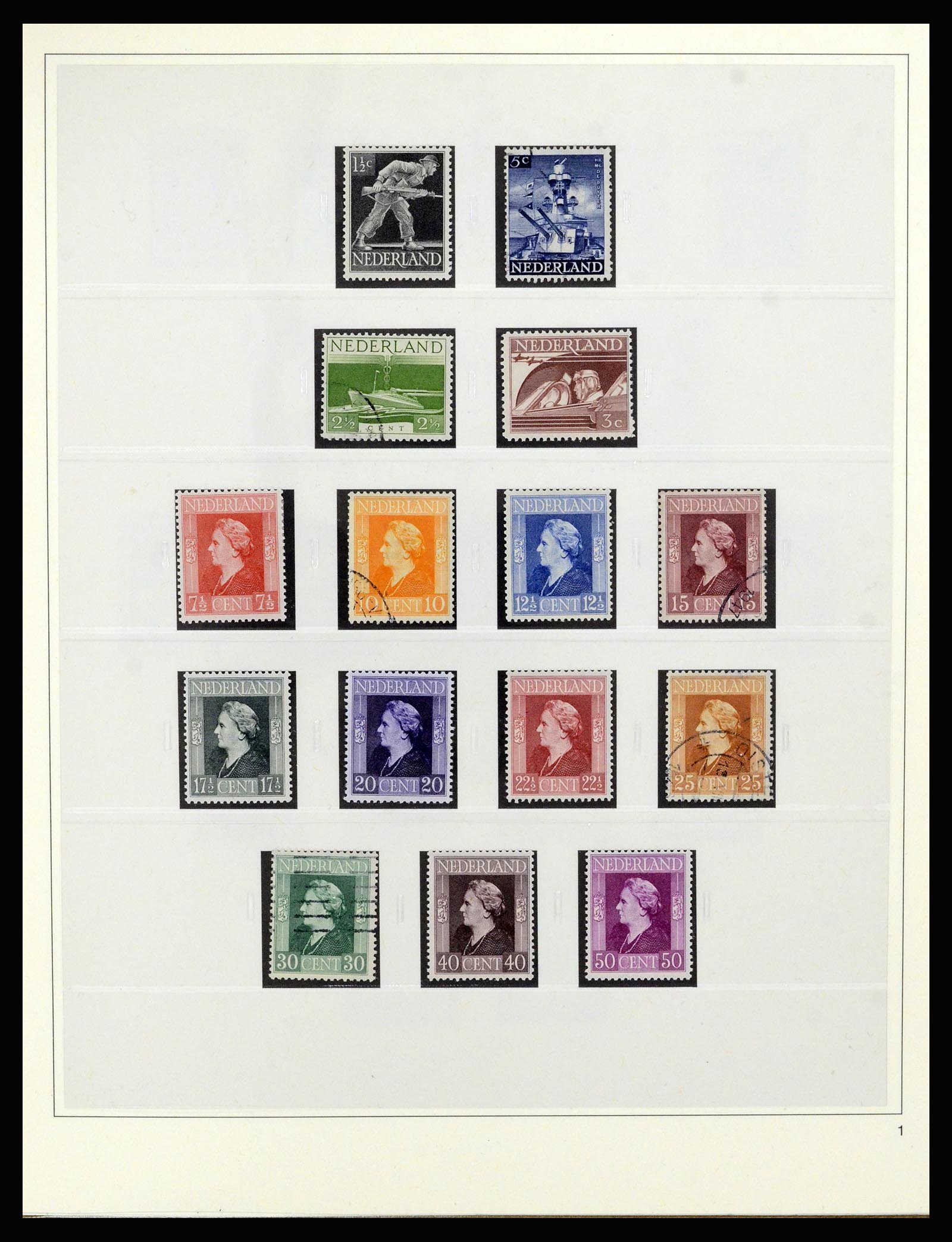 36960 025 - Stamp collection 36960 Netherlands 1852-1983.