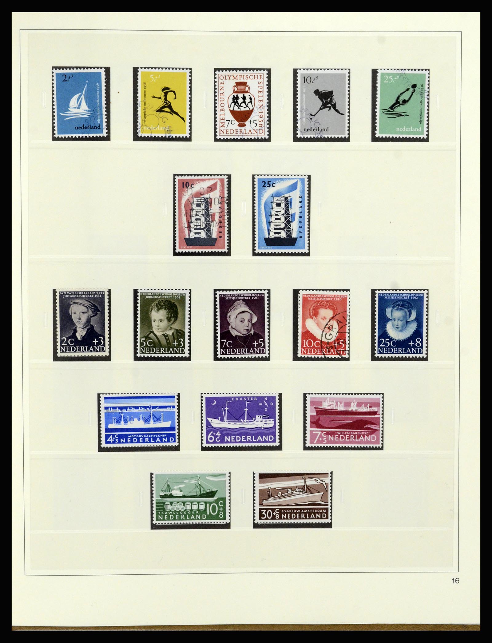 36960 040 - Stamp collection 36960 Netherlands 1852-1983.
