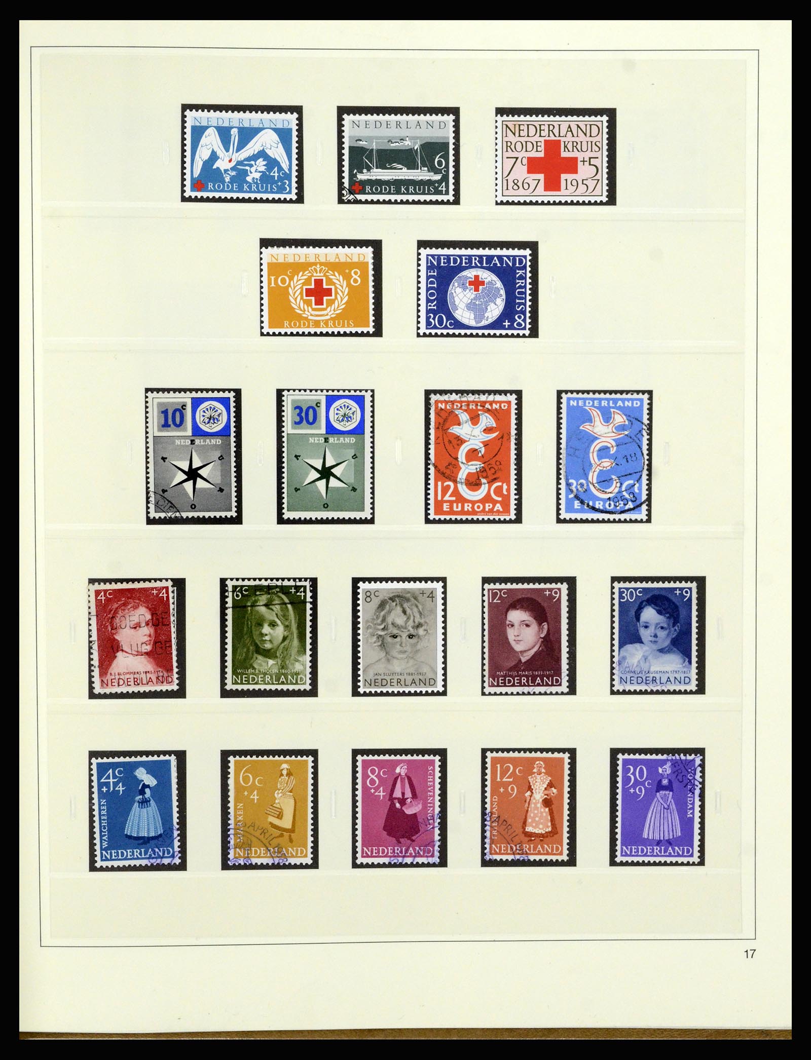 36960 041 - Stamp collection 36960 Netherlands 1852-1983.