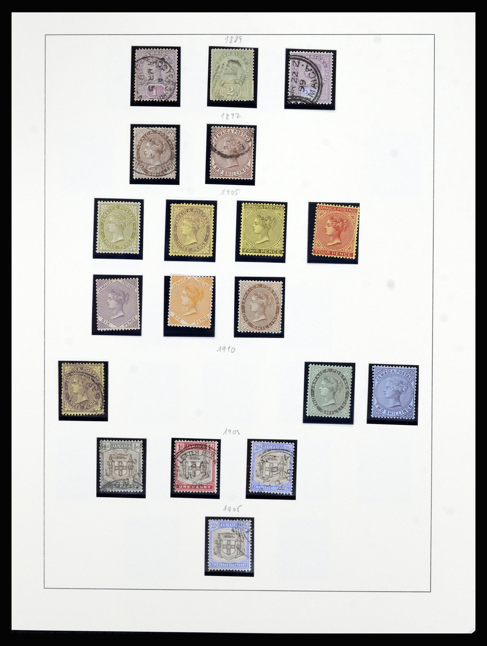 36961 002 - Postzegelverzameling 36961 Jamaica 1860-1964.