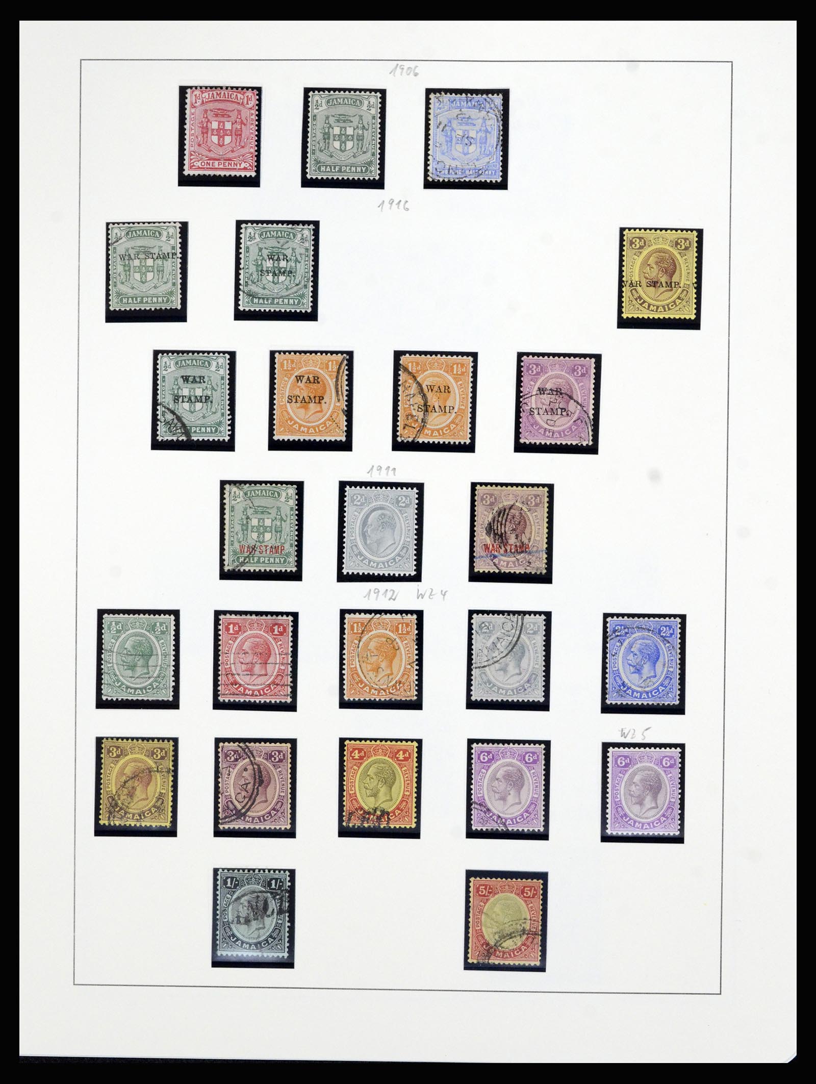 36961 003 - Postzegelverzameling 36961 Jamaica 1860-1964.