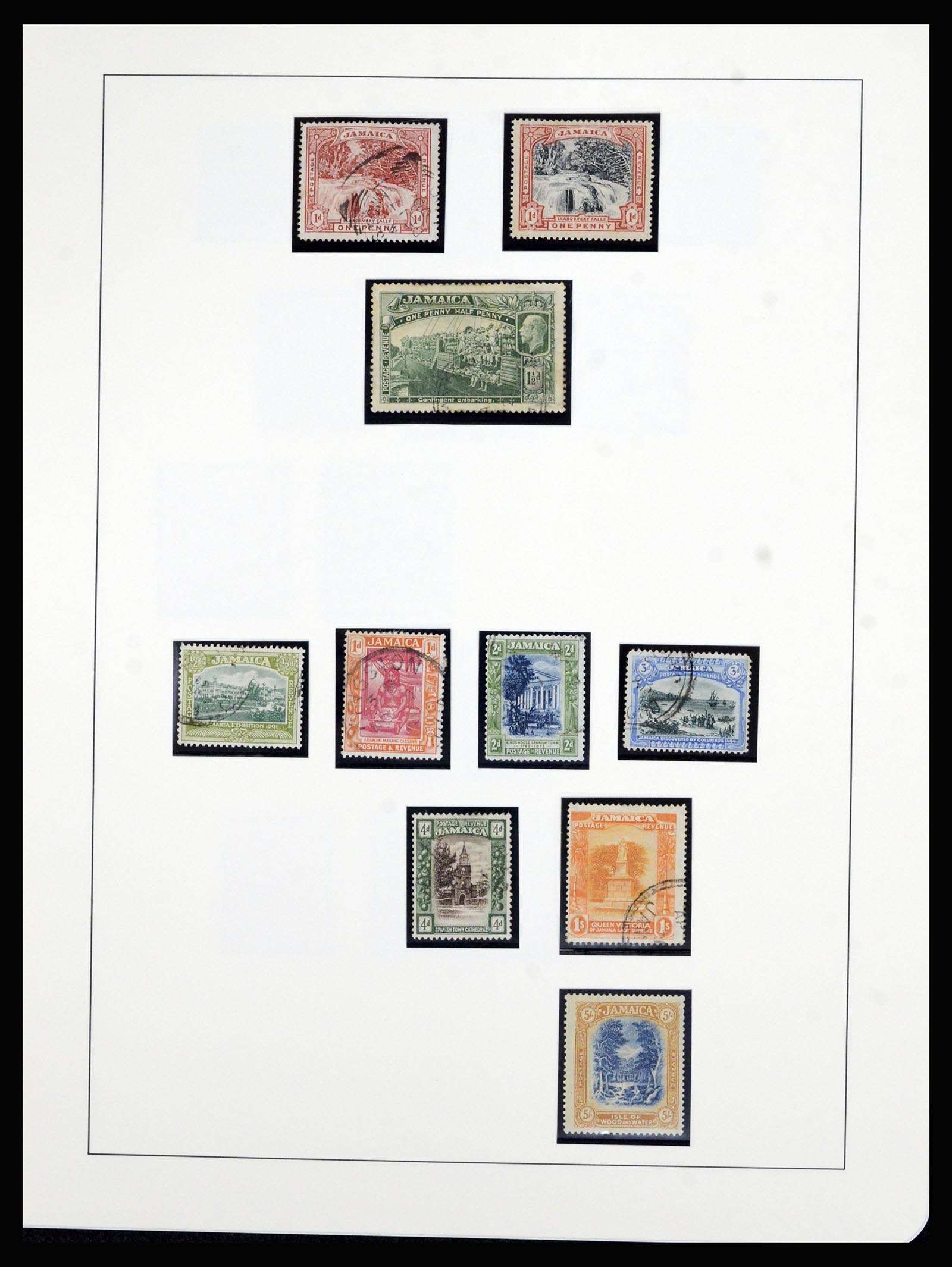 36961 004 - Stamp collection 36961 Jamaica 1860-1964.