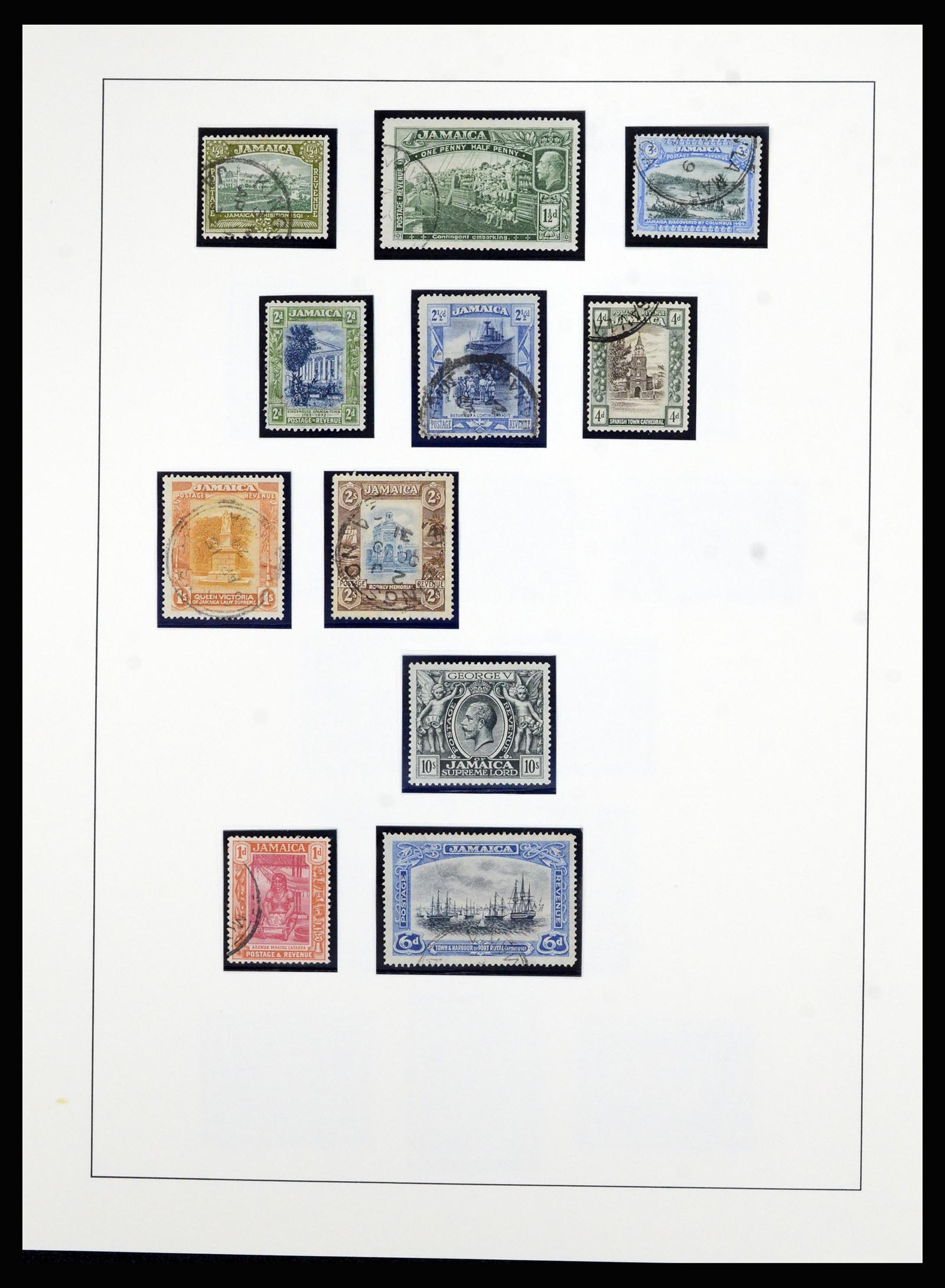 36961 005 - Stamp collection 36961 Jamaica 1860-1964.