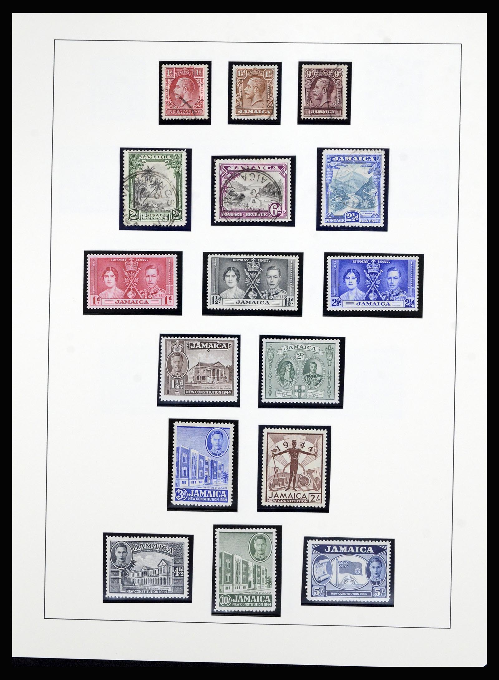 36961 006 - Stamp collection 36961 Jamaica 1860-1964.