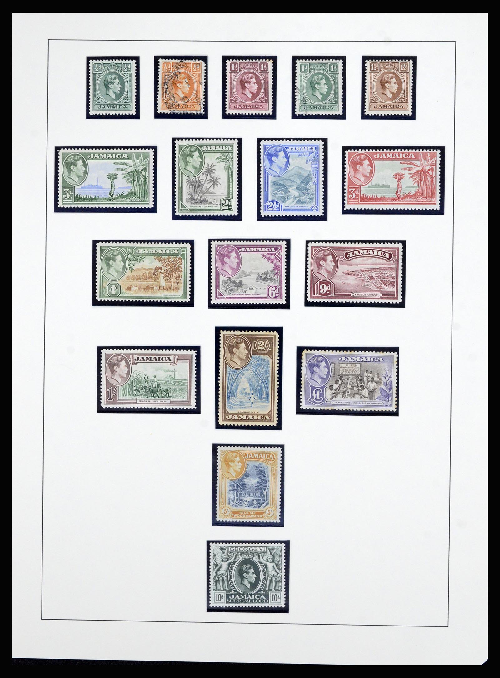 36961 007 - Postzegelverzameling 36961 Jamaica 1860-1964.