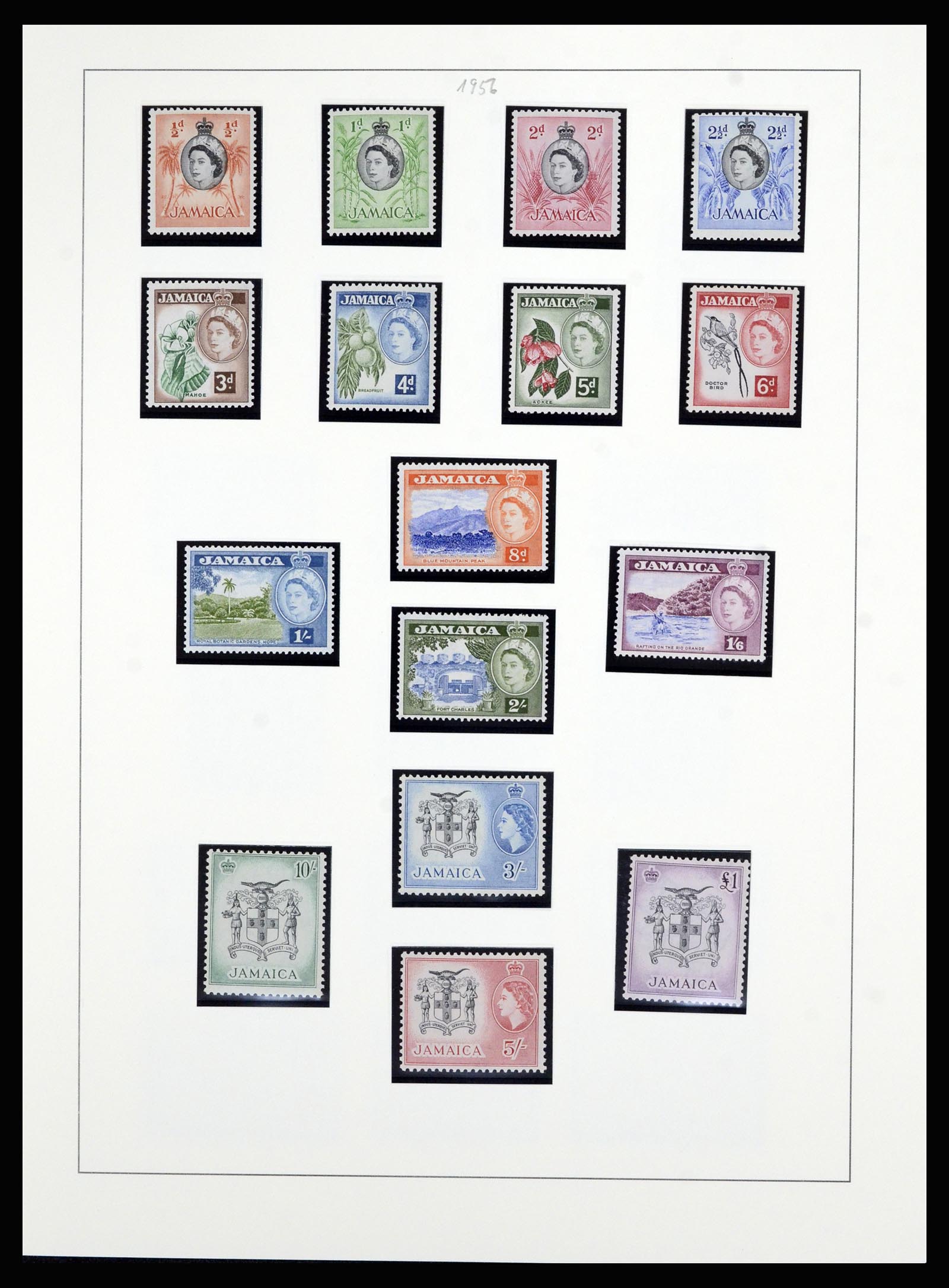 36961 008 - Postzegelverzameling 36961 Jamaica 1860-1964.