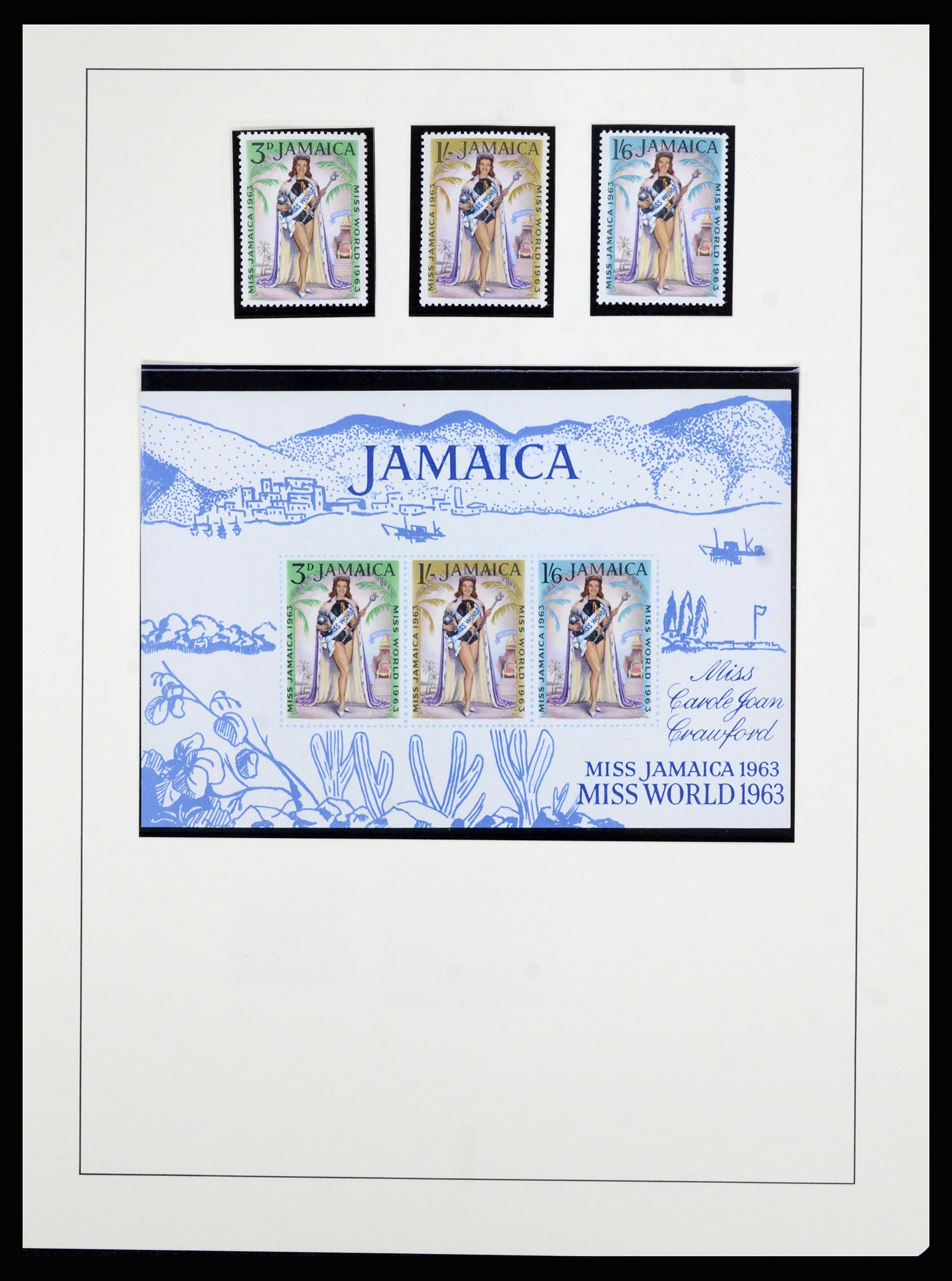 36961 011 - Stamp collection 36961 Jamaica 1860-1964.