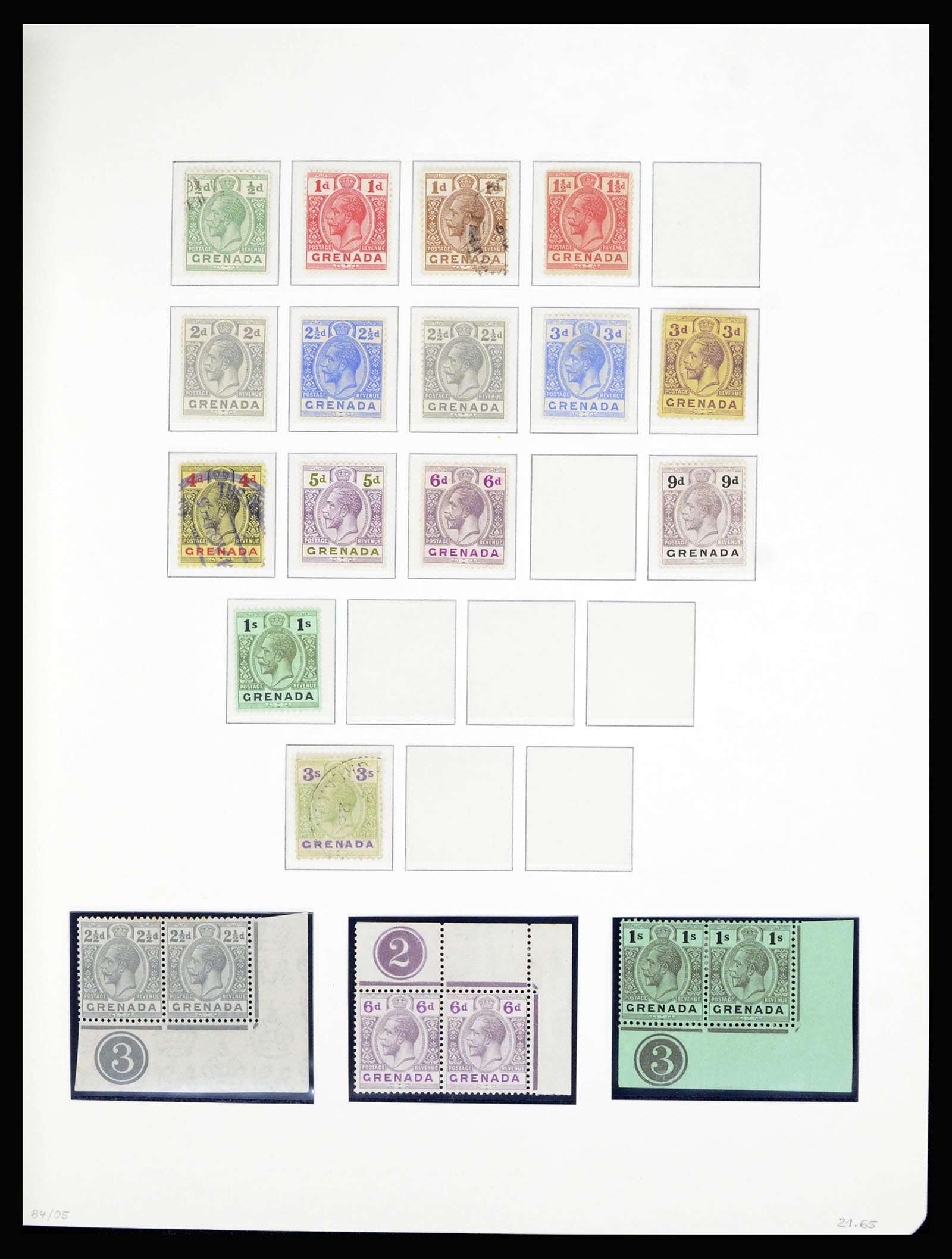 36979 007 - Postzegelverzameling 36979 Grenada 1861-1986.