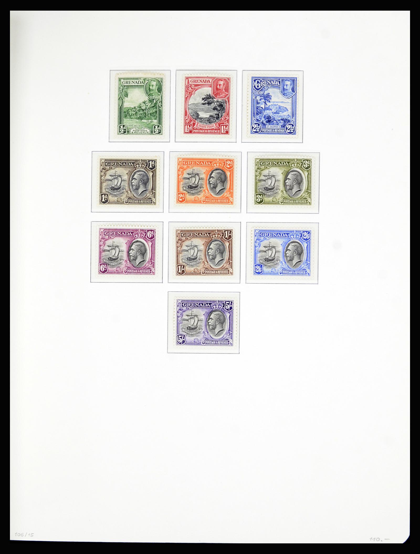 36979 008 - Postzegelverzameling 36979 Grenada 1861-1986.