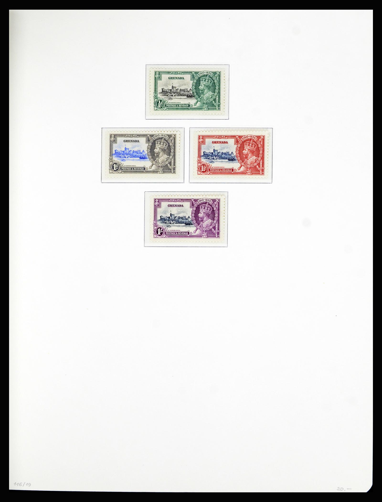 36979 009 - Postzegelverzameling 36979 Grenada 1861-1986.