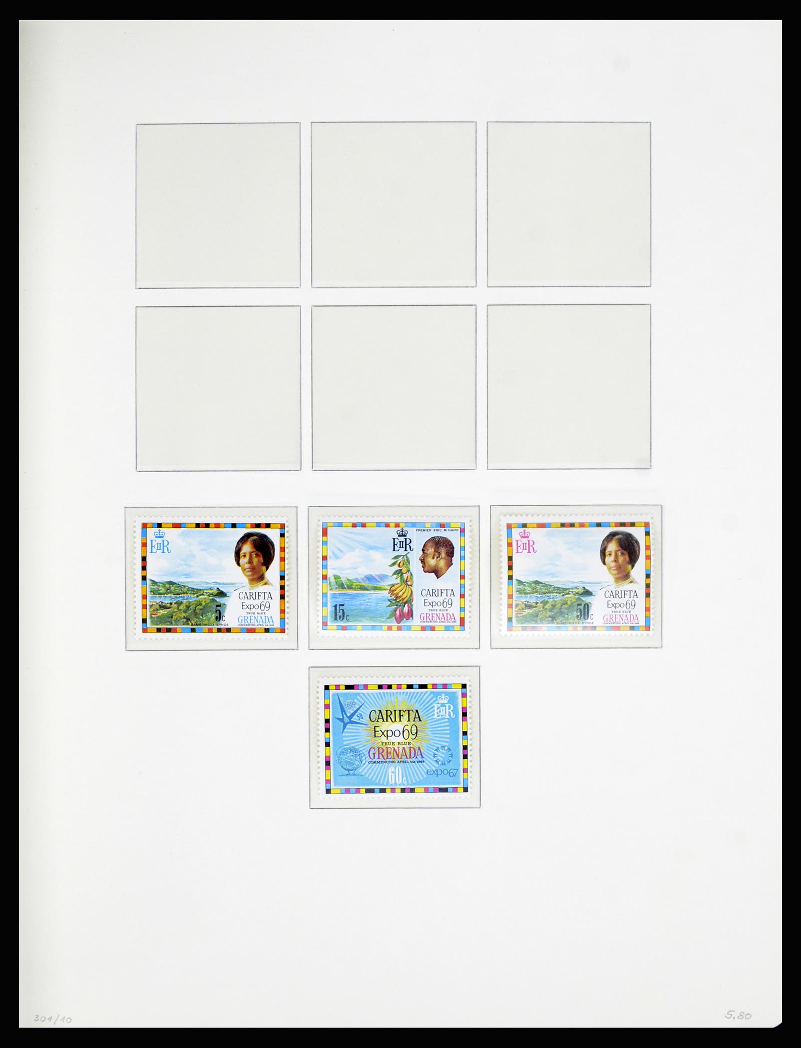 36979 025 - Postzegelverzameling 36979 Grenada 1861-1986.