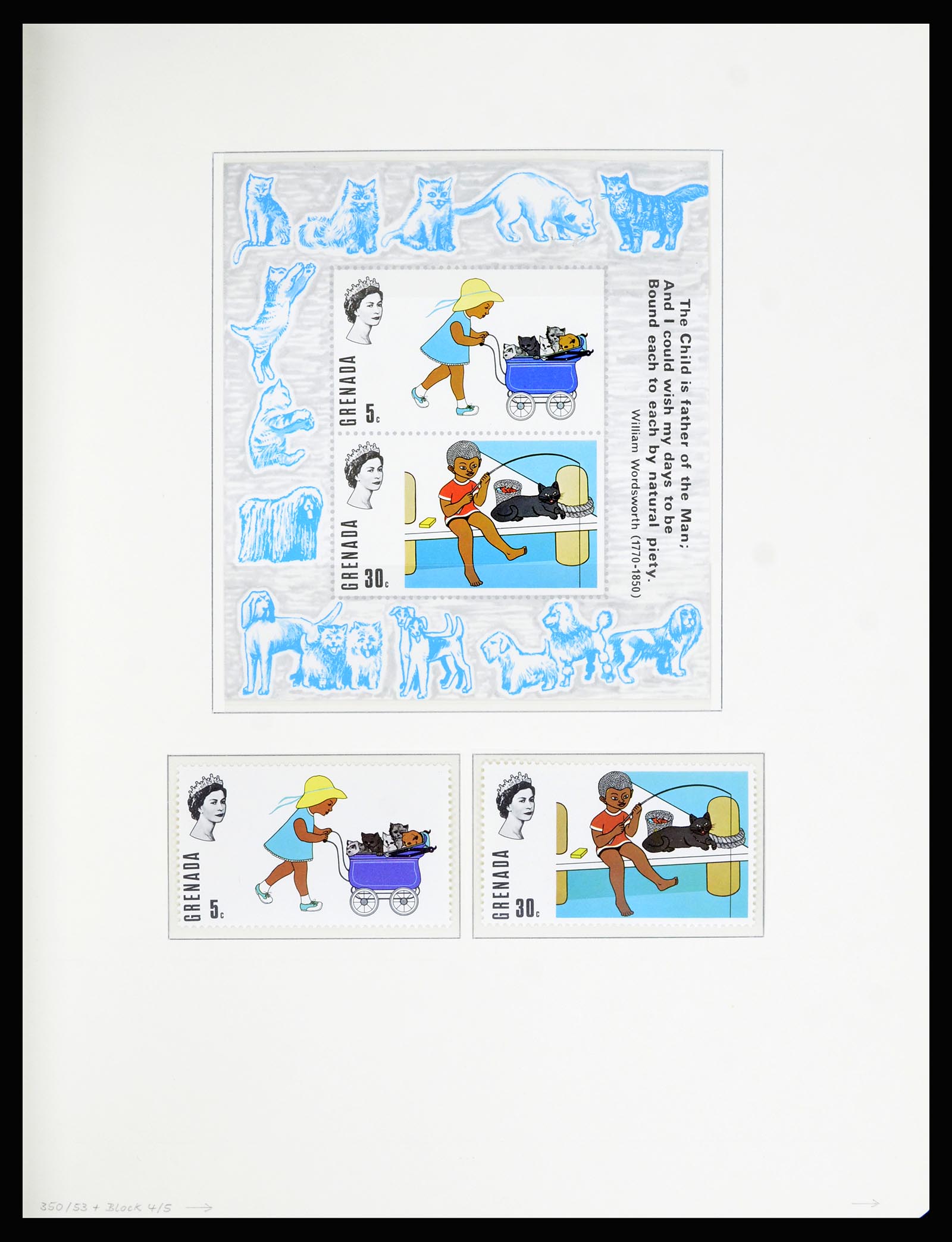 36979 032 - Postzegelverzameling 36979 Grenada 1861-1986.