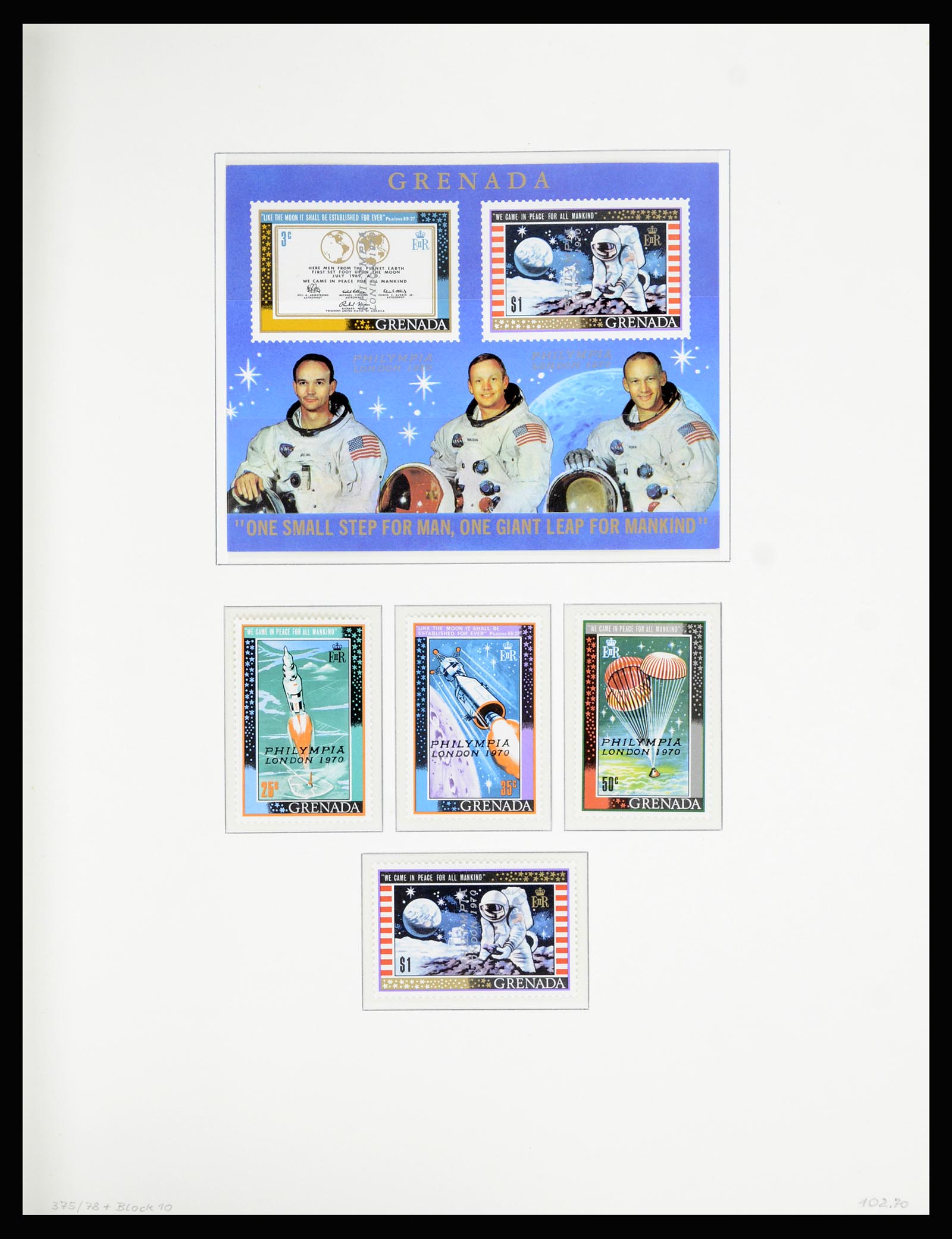 36979 038 - Postzegelverzameling 36979 Grenada 1861-1986.