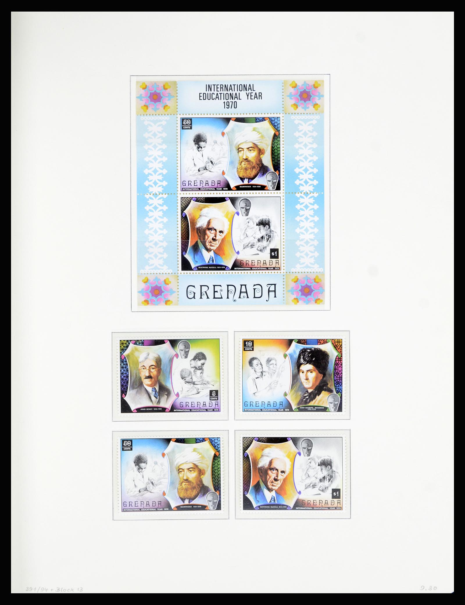 36979 041 - Postzegelverzameling 36979 Grenada 1861-1986.