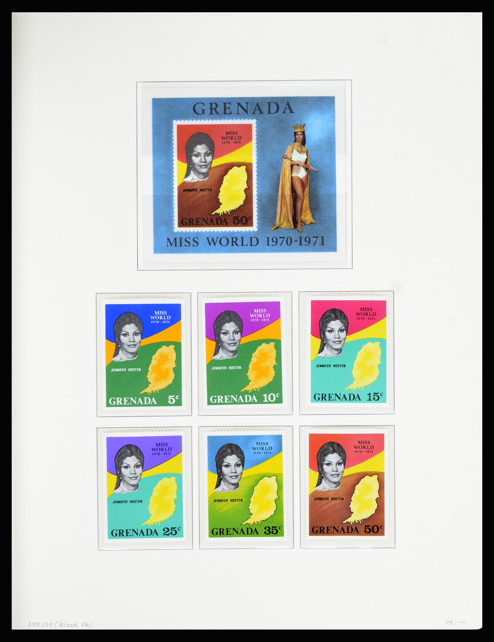 36979 042 - Postzegelverzameling 36979 Grenada 1861-1986.