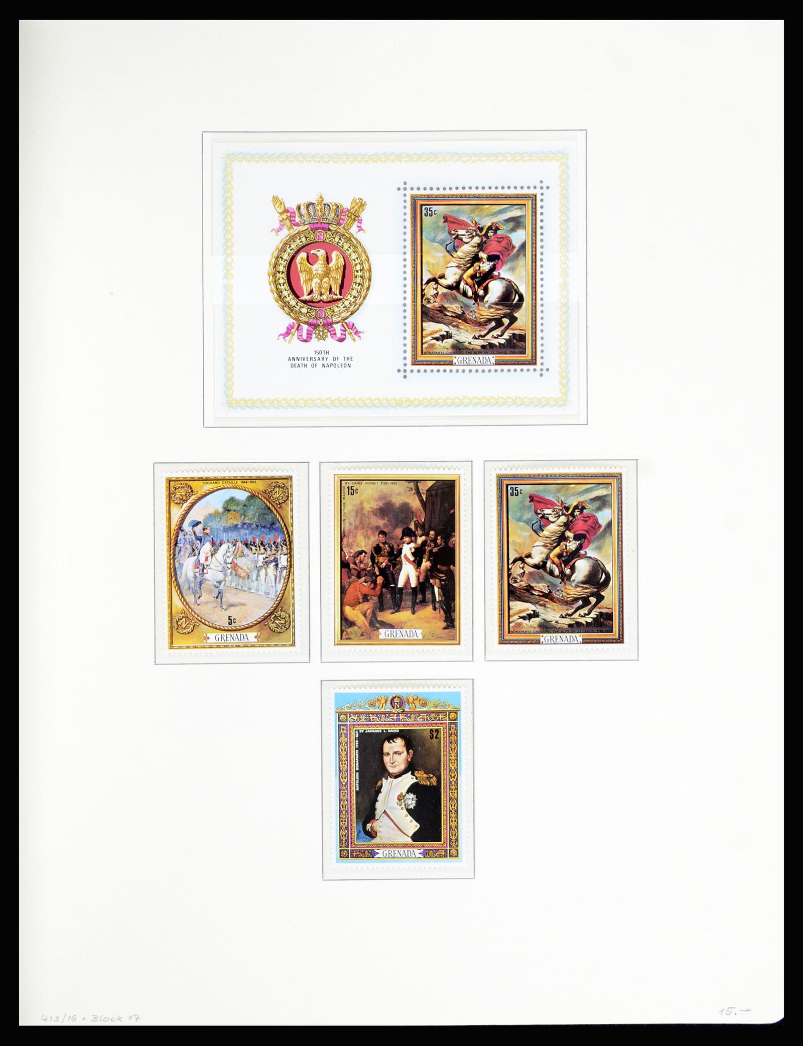 36979 045 - Postzegelverzameling 36979 Grenada 1861-1986.
