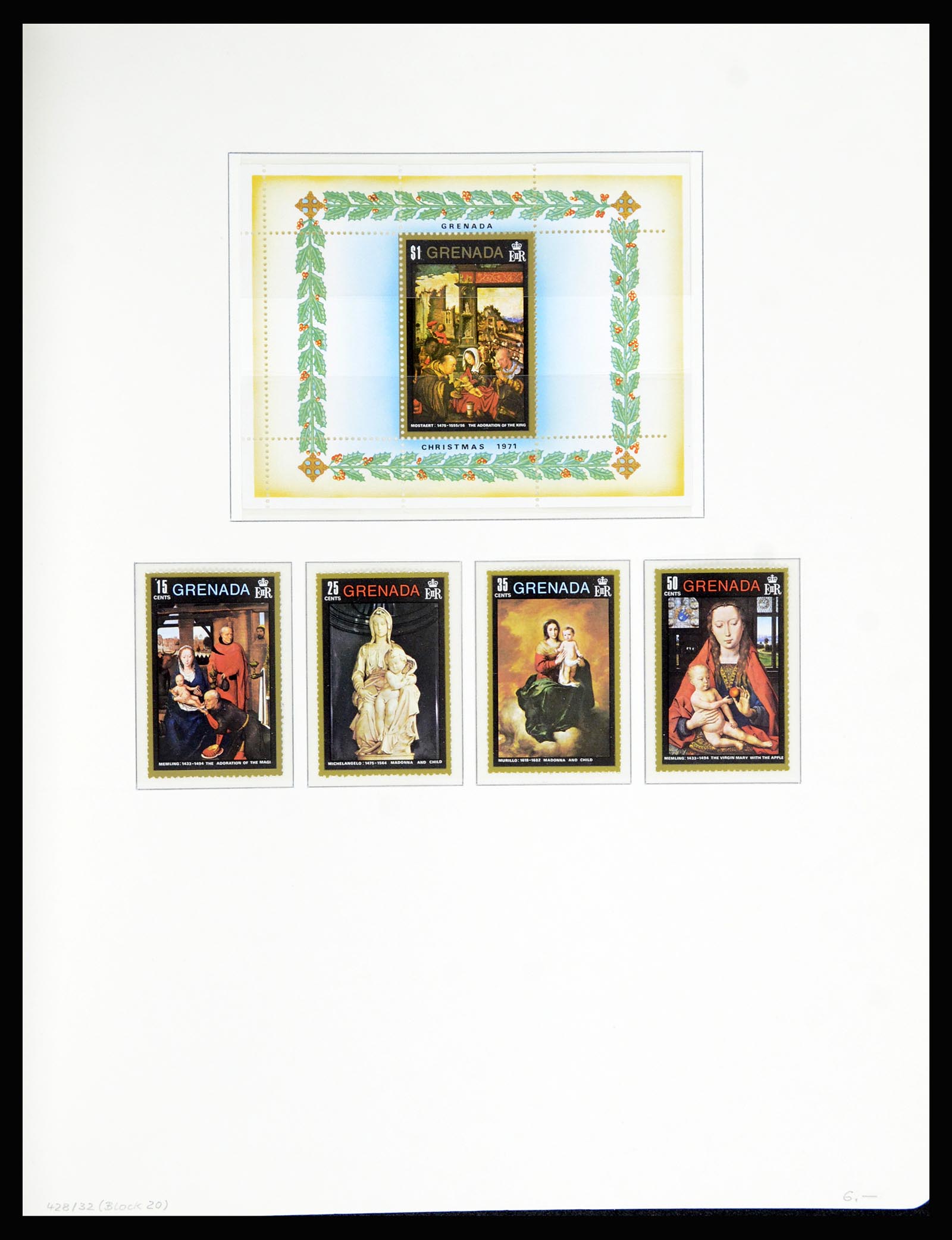 36979 048 - Postzegelverzameling 36979 Grenada 1861-1986.