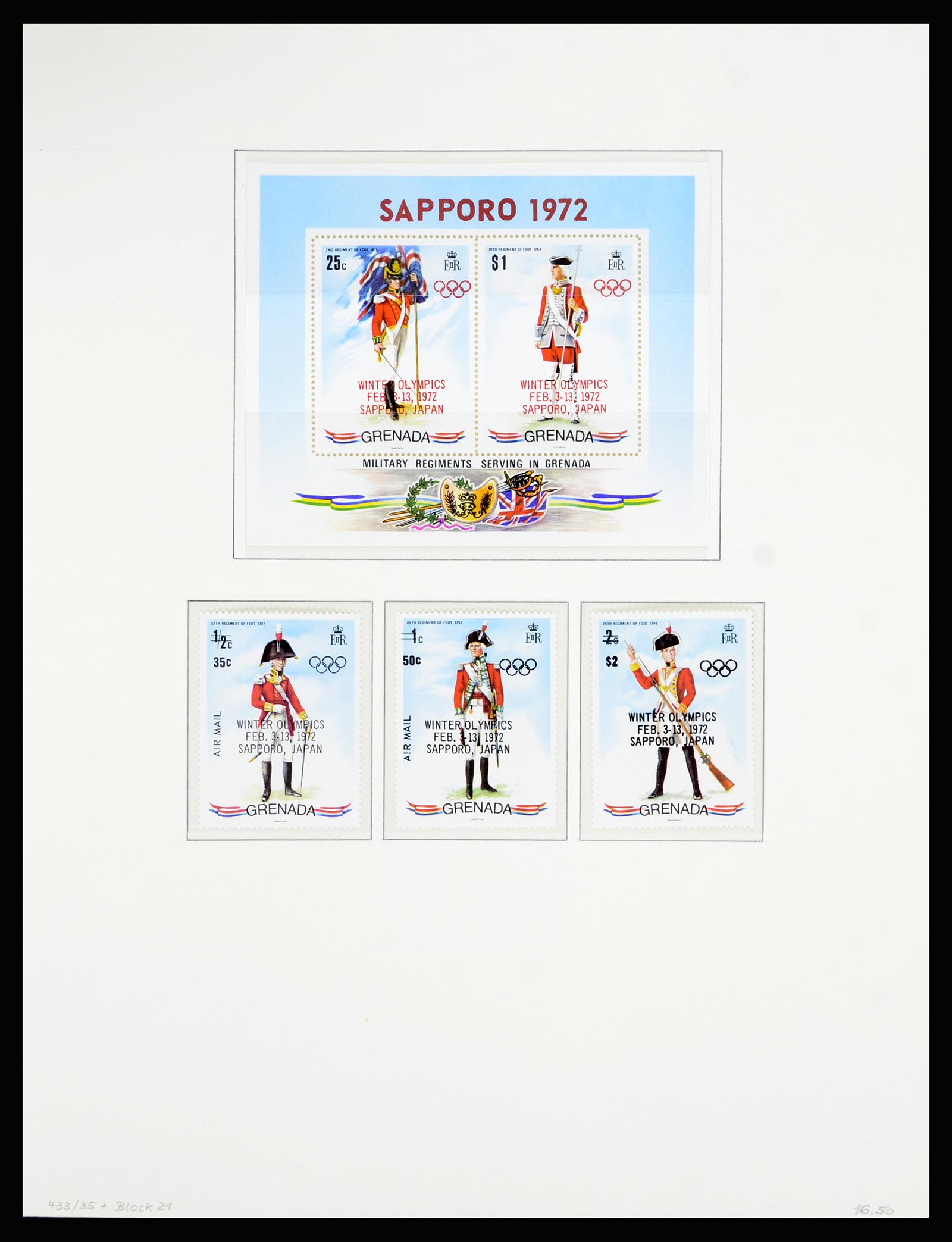 36979 049 - Postzegelverzameling 36979 Grenada 1861-1986.