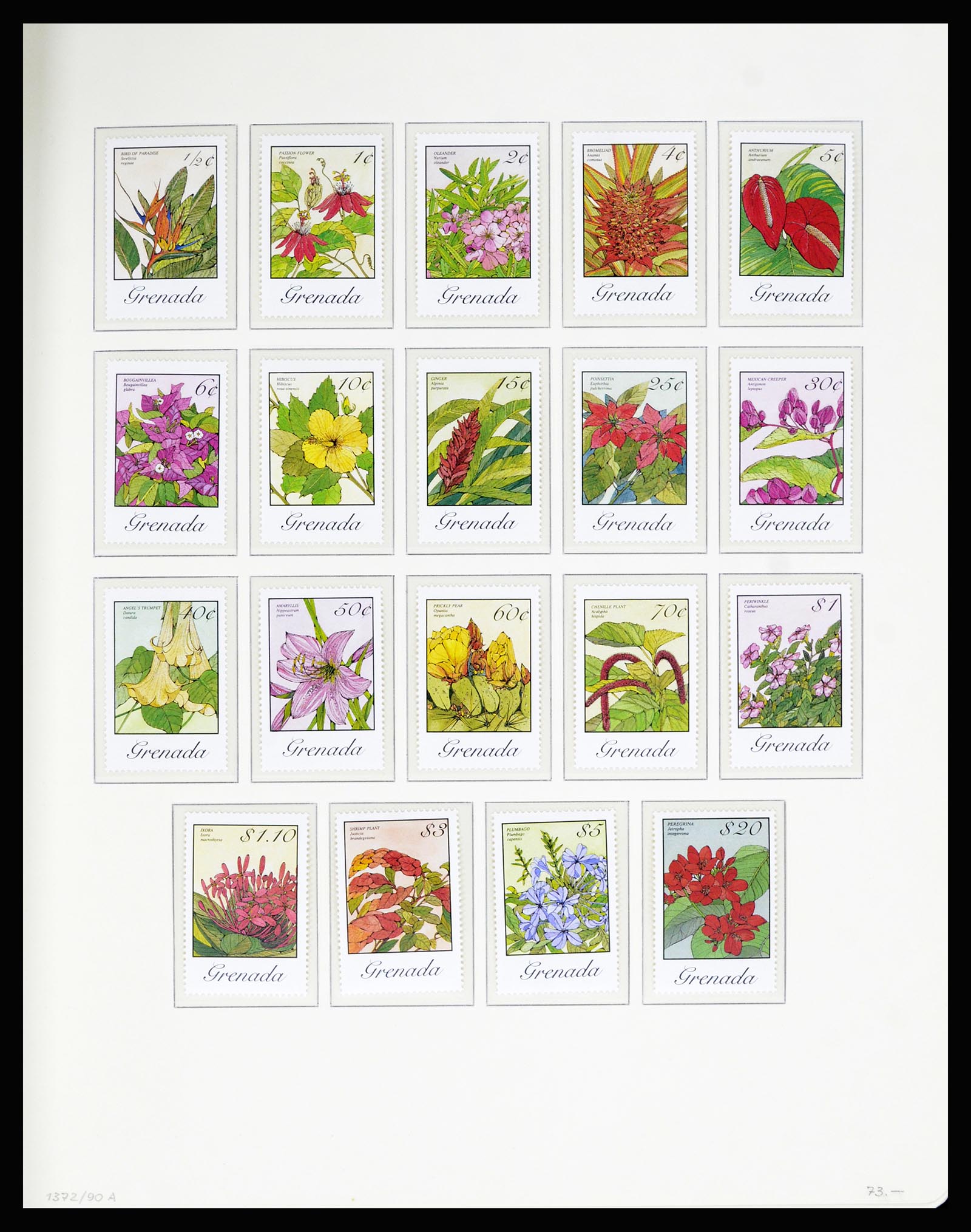 36979 141 - Postzegelverzameling 36979 Grenada 1861-1986.