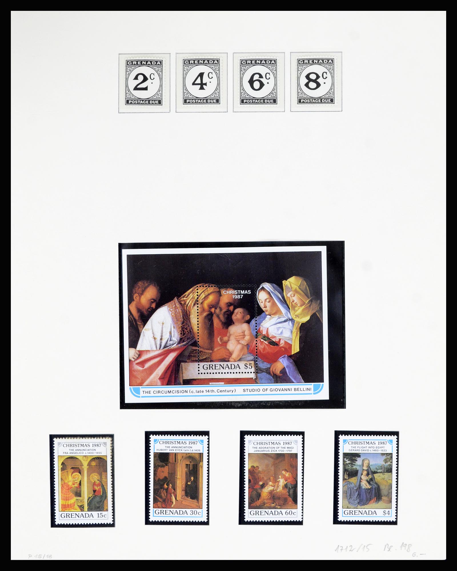 36979 147 - Postzegelverzameling 36979 Grenada 1861-1986.