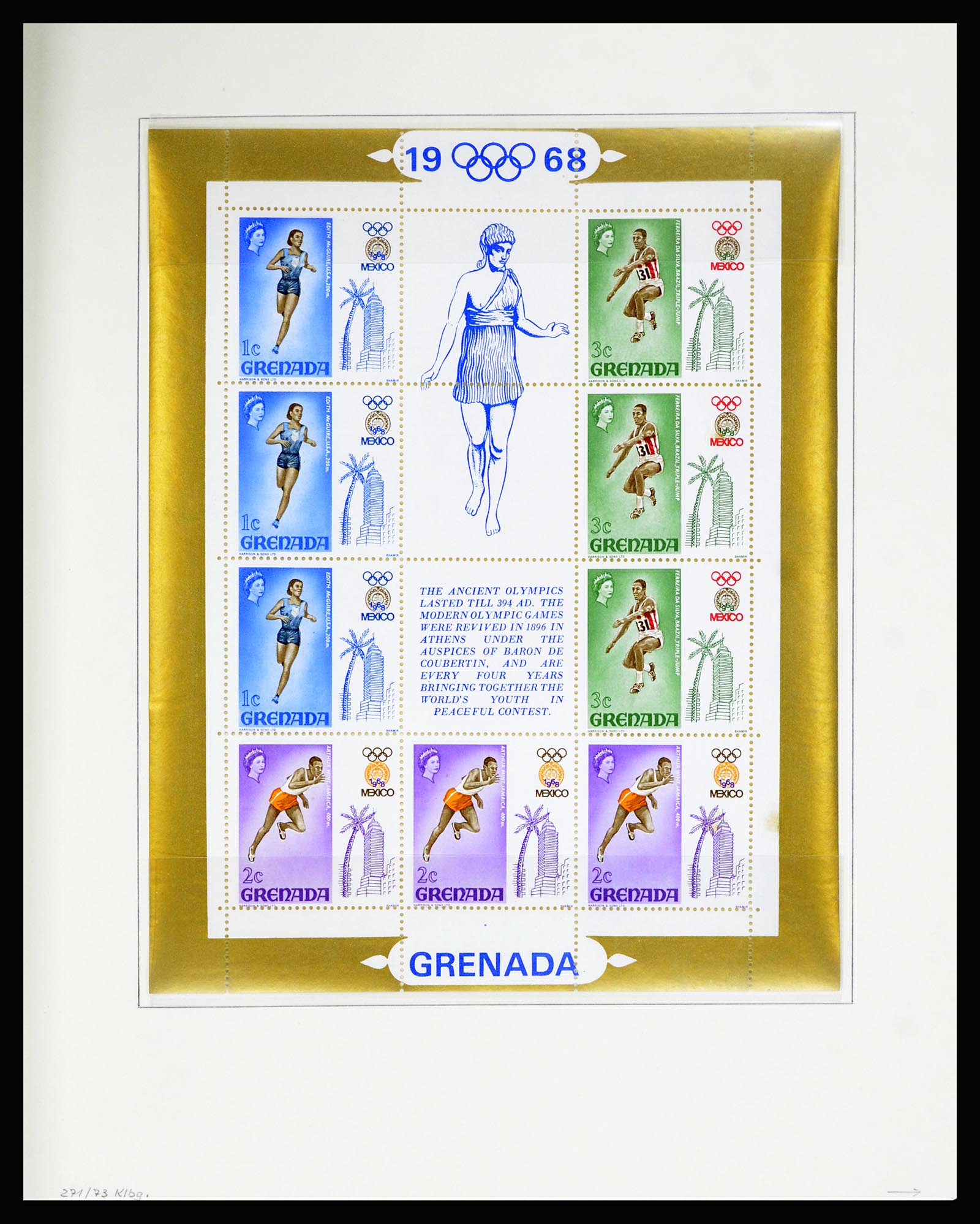 36979 148 - Postzegelverzameling 36979 Grenada 1861-1986.