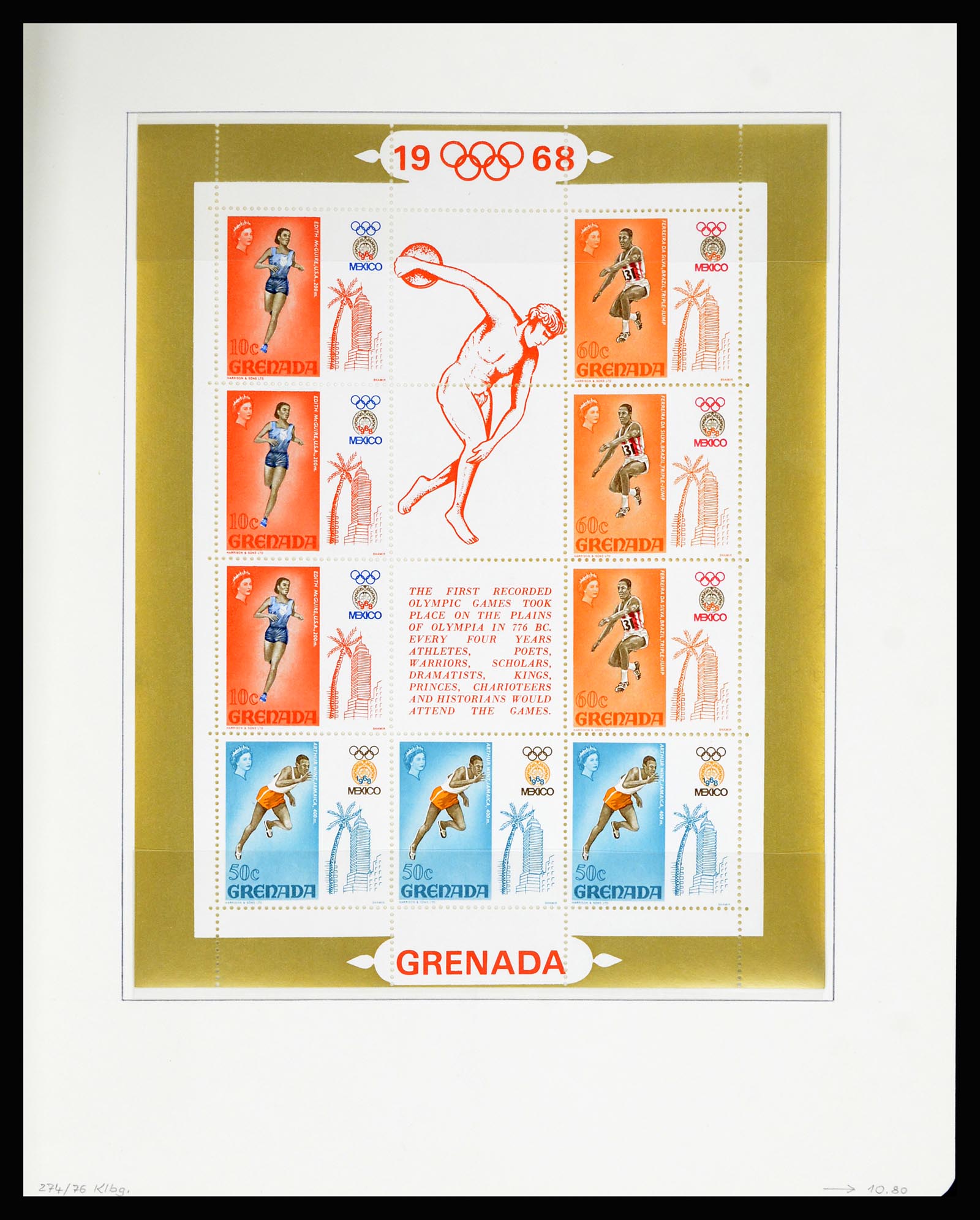 36979 149 - Postzegelverzameling 36979 Grenada 1861-1986.