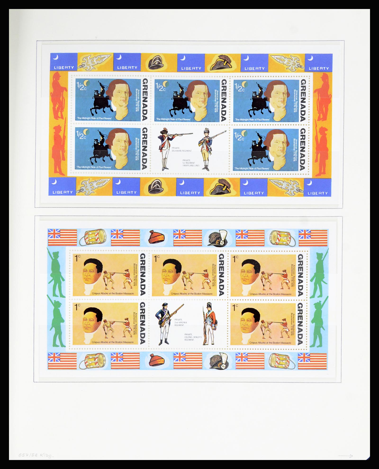 36979 150 - Postzegelverzameling 36979 Grenada 1861-1986.