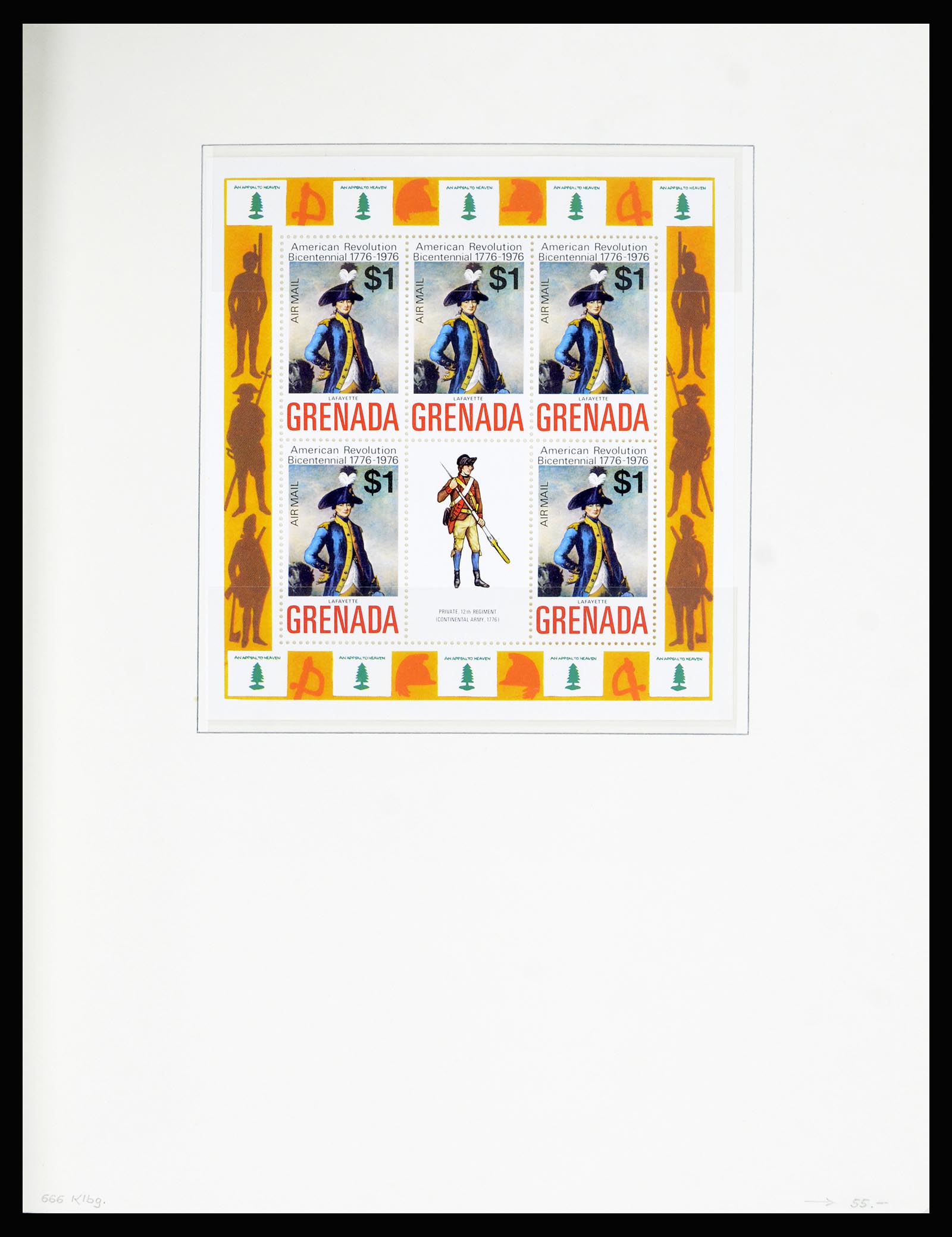 36979 156 - Postzegelverzameling 36979 Grenada 1861-1986.