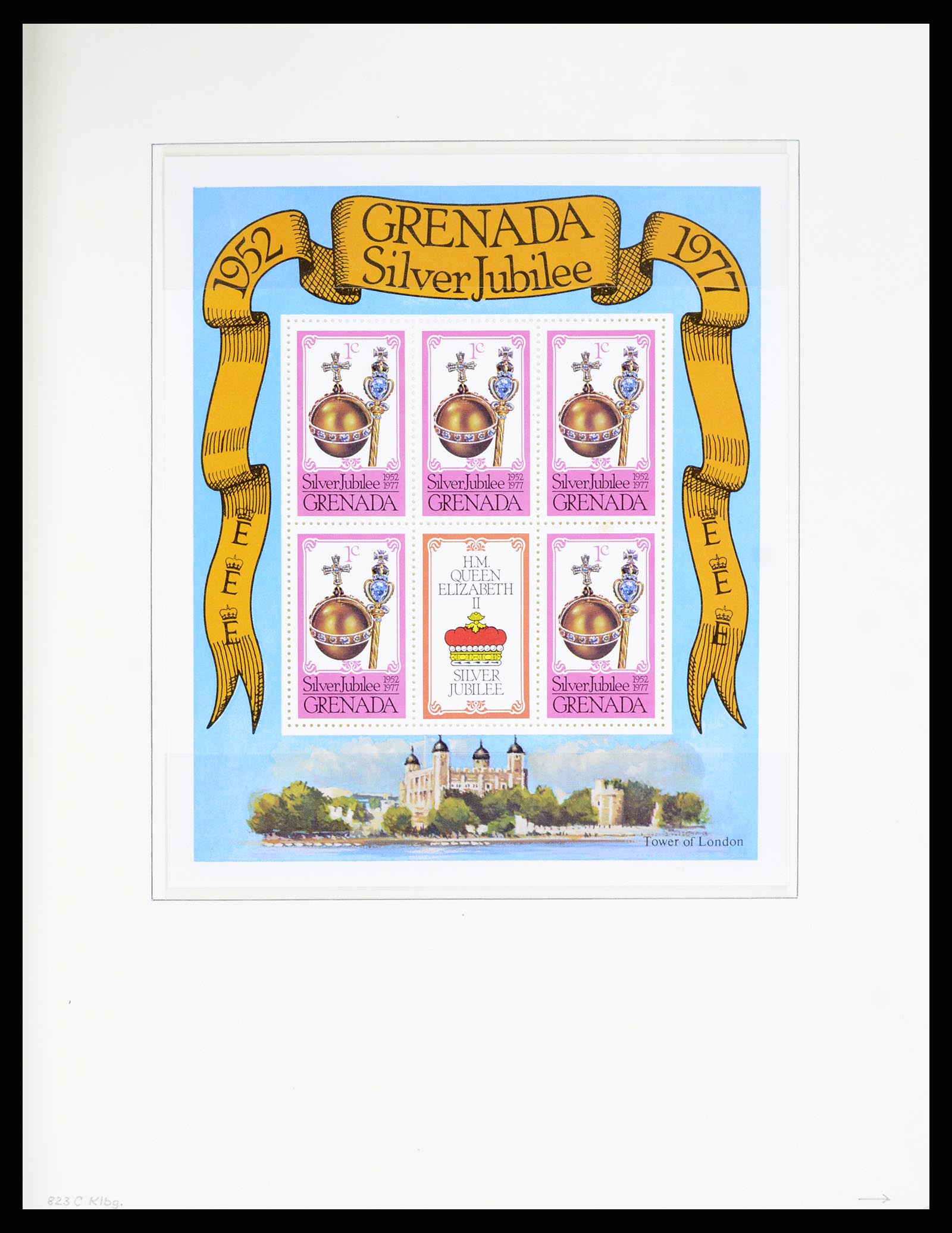 36979 158 - Postzegelverzameling 36979 Grenada 1861-1986.