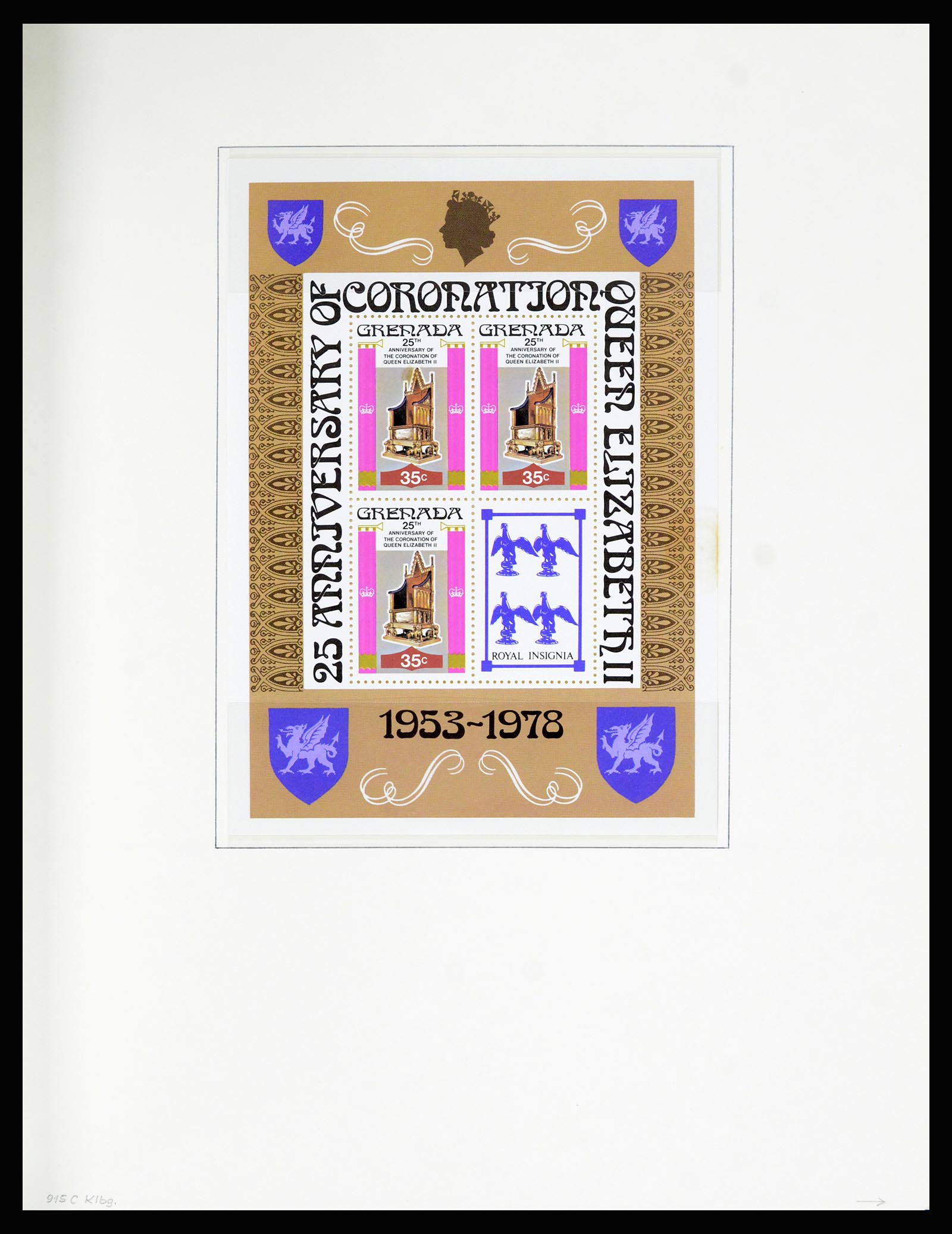 36979 162 - Postzegelverzameling 36979 Grenada 1861-1986.