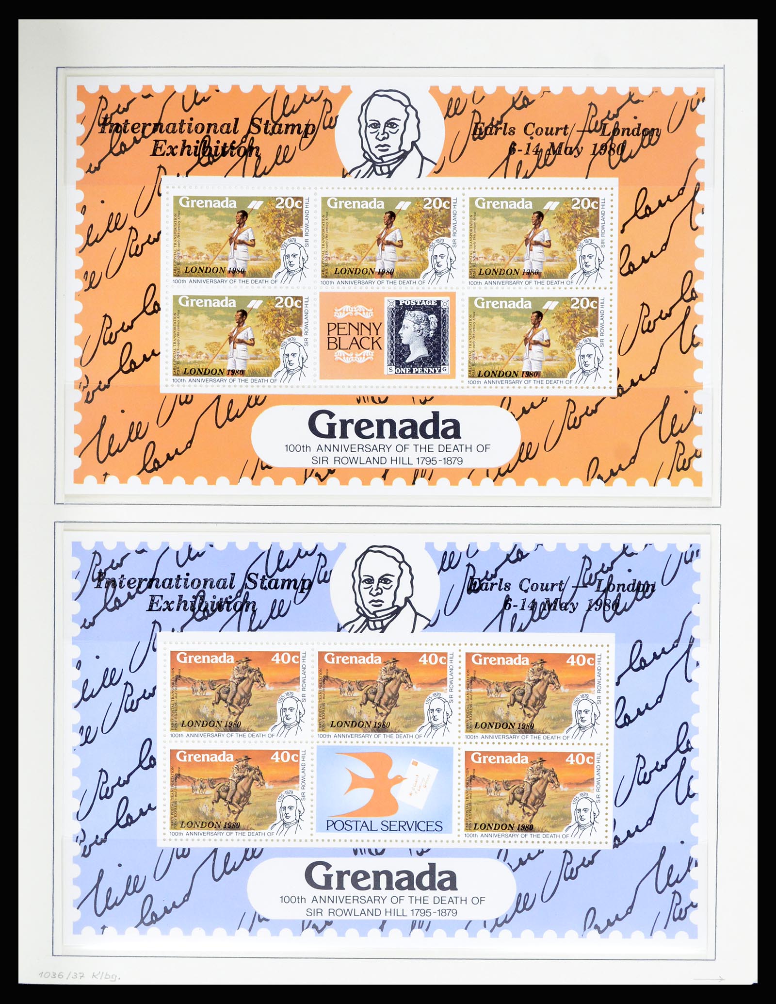 36979 167 - Postzegelverzameling 36979 Grenada 1861-1986.