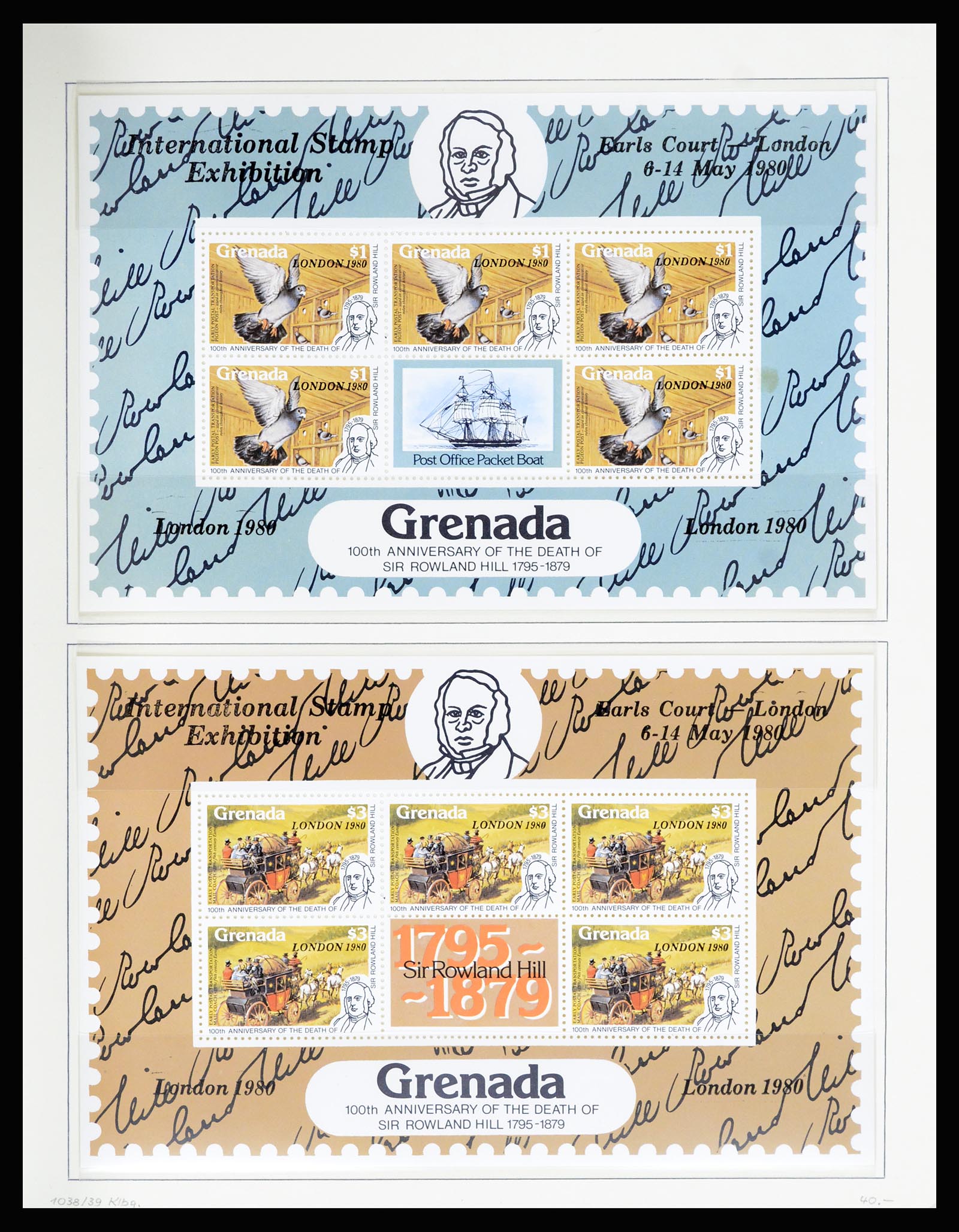 36979 168 - Postzegelverzameling 36979 Grenada 1861-1986.